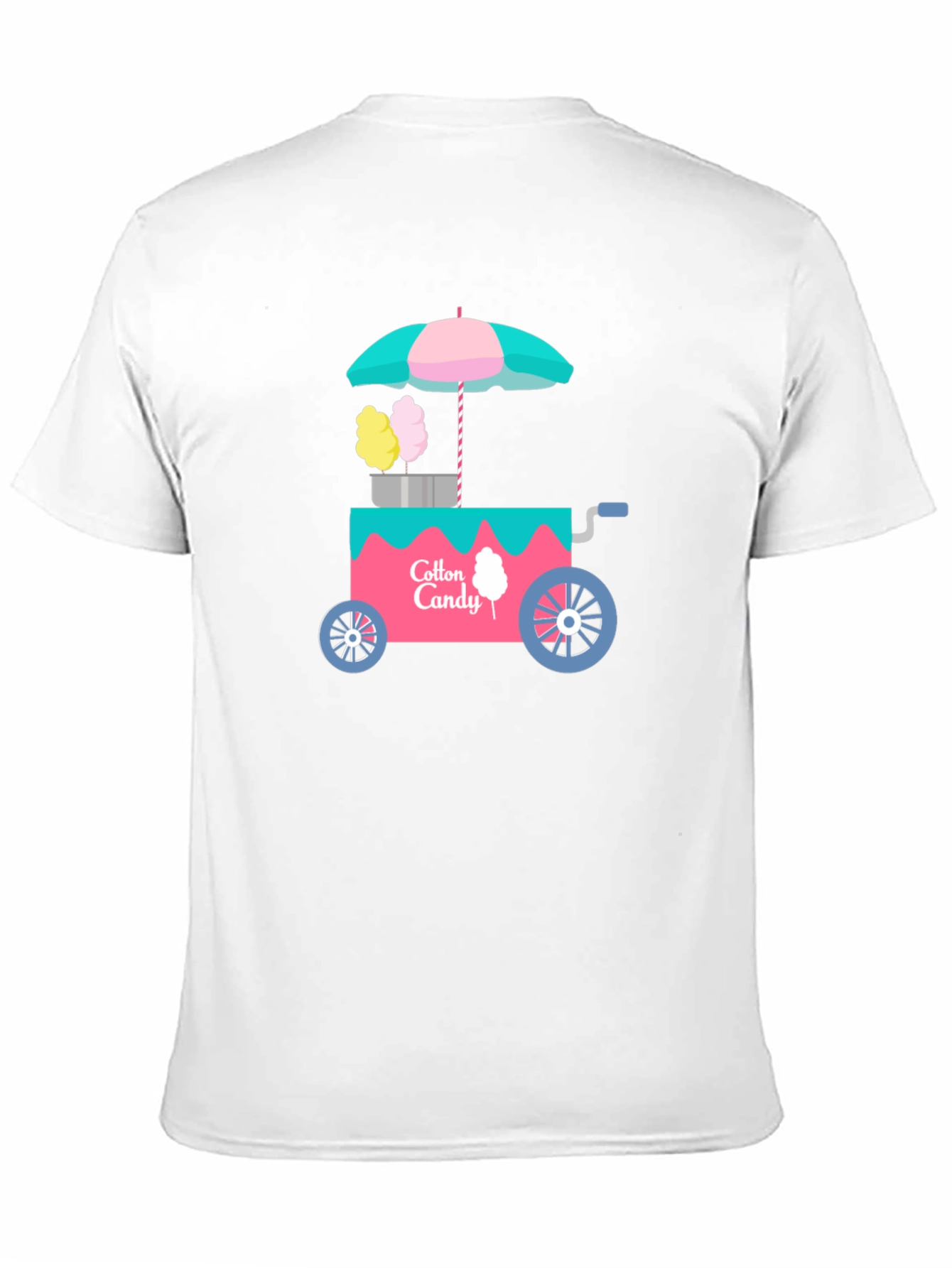 Cotton Candy Cart Graphic T-Shirt
