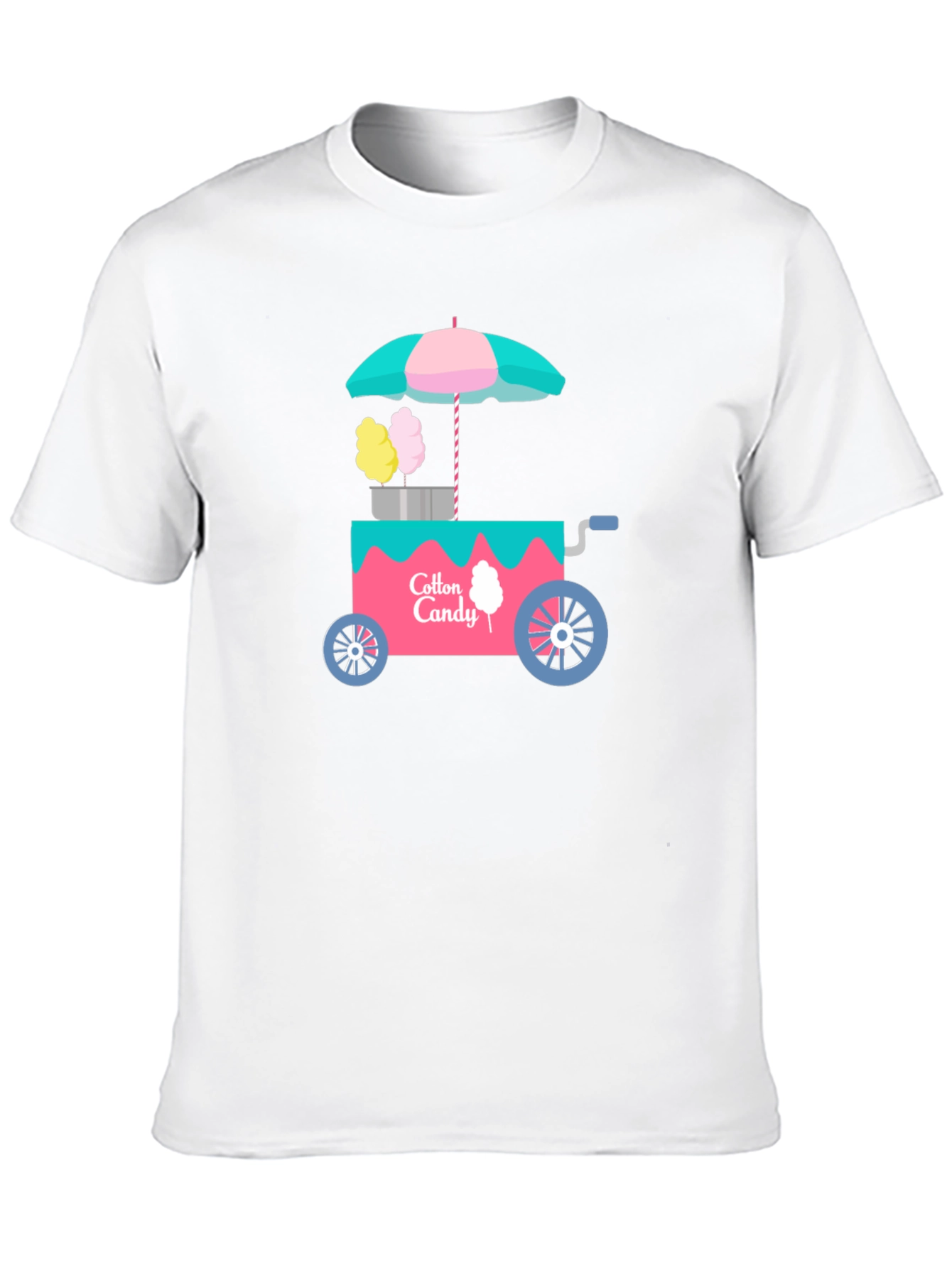 Cotton Candy Cart Graphic T-Shirt
