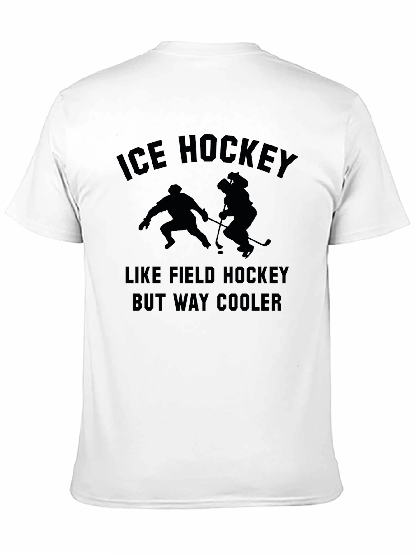 Ice Hockey Tee - Funny Sports Graphic T-Shirt