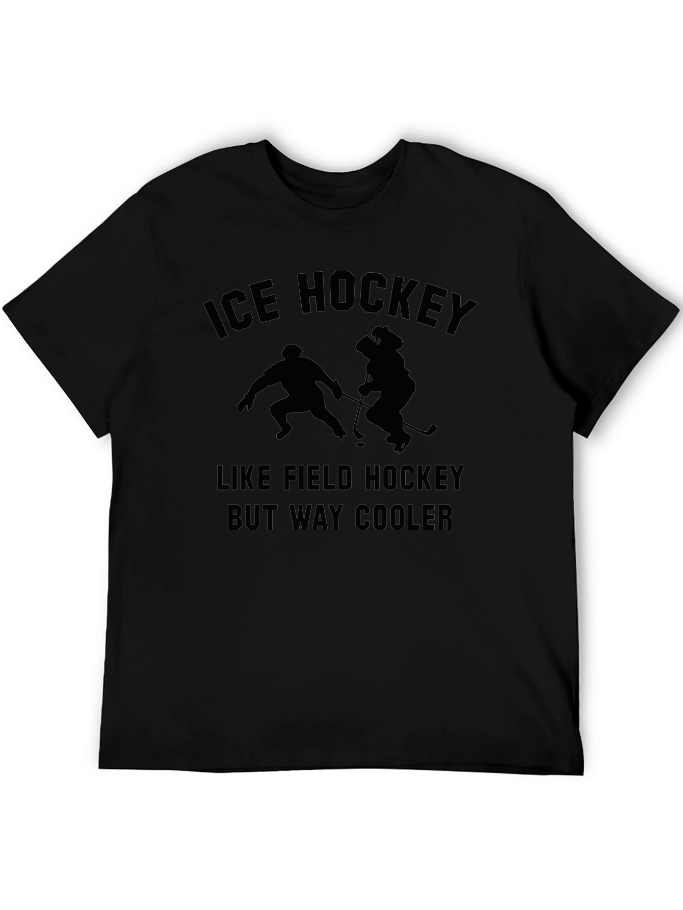 Ice Hockey Tee - Funny Sports Graphic T-Shirt
