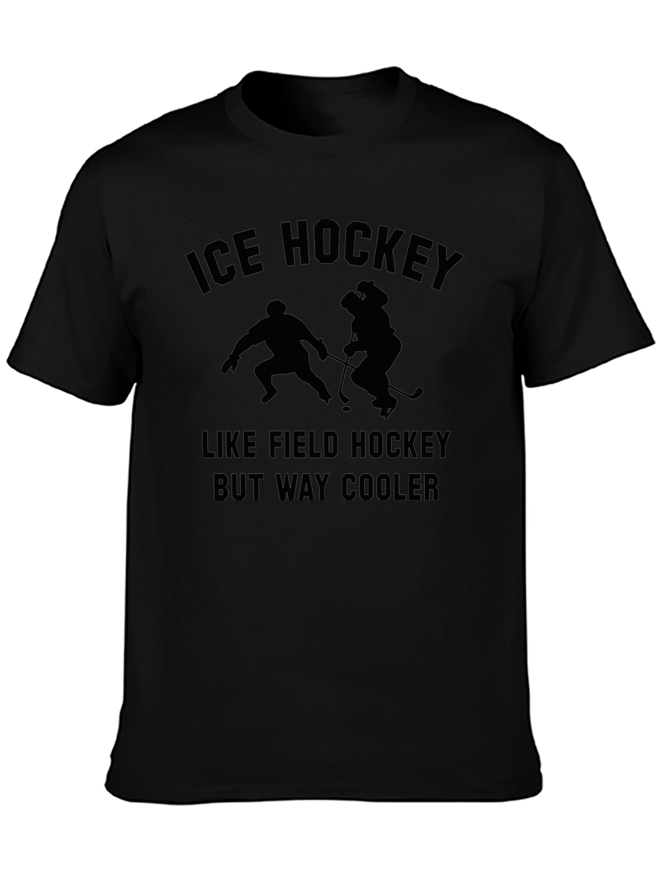Ice Hockey Tee - Funny Sports Graphic T-Shirt