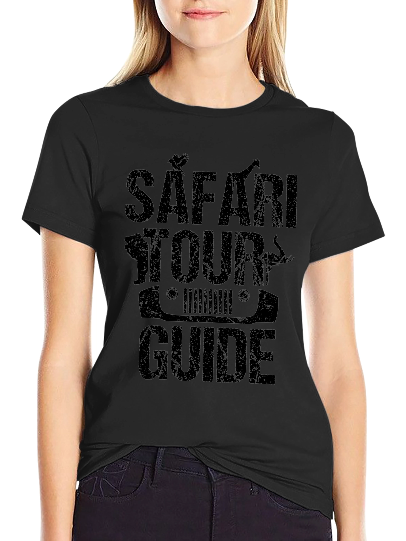 Safari Tour Guide Graphic Tee
