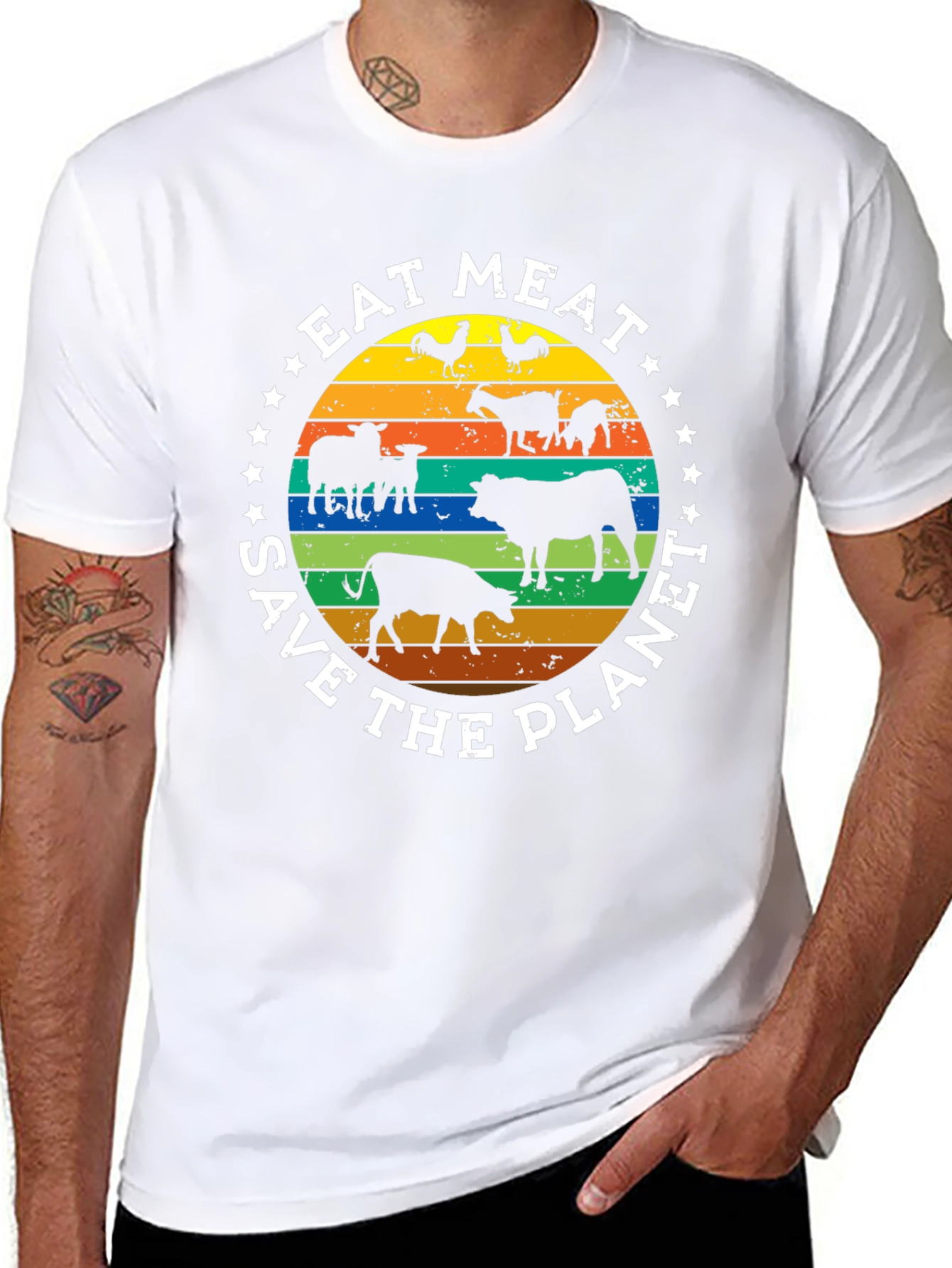 Eat Meat Save the Planet T-Shirt