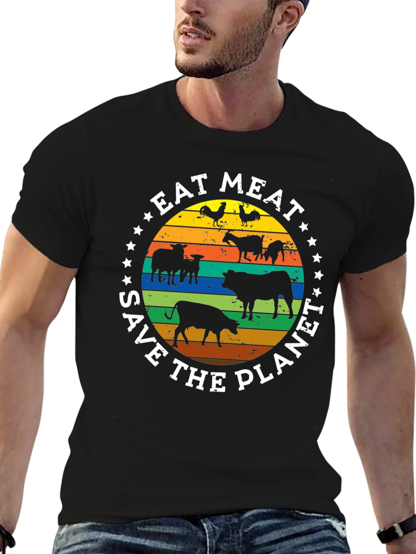 Eat Meat Save the Planet T-Shirt