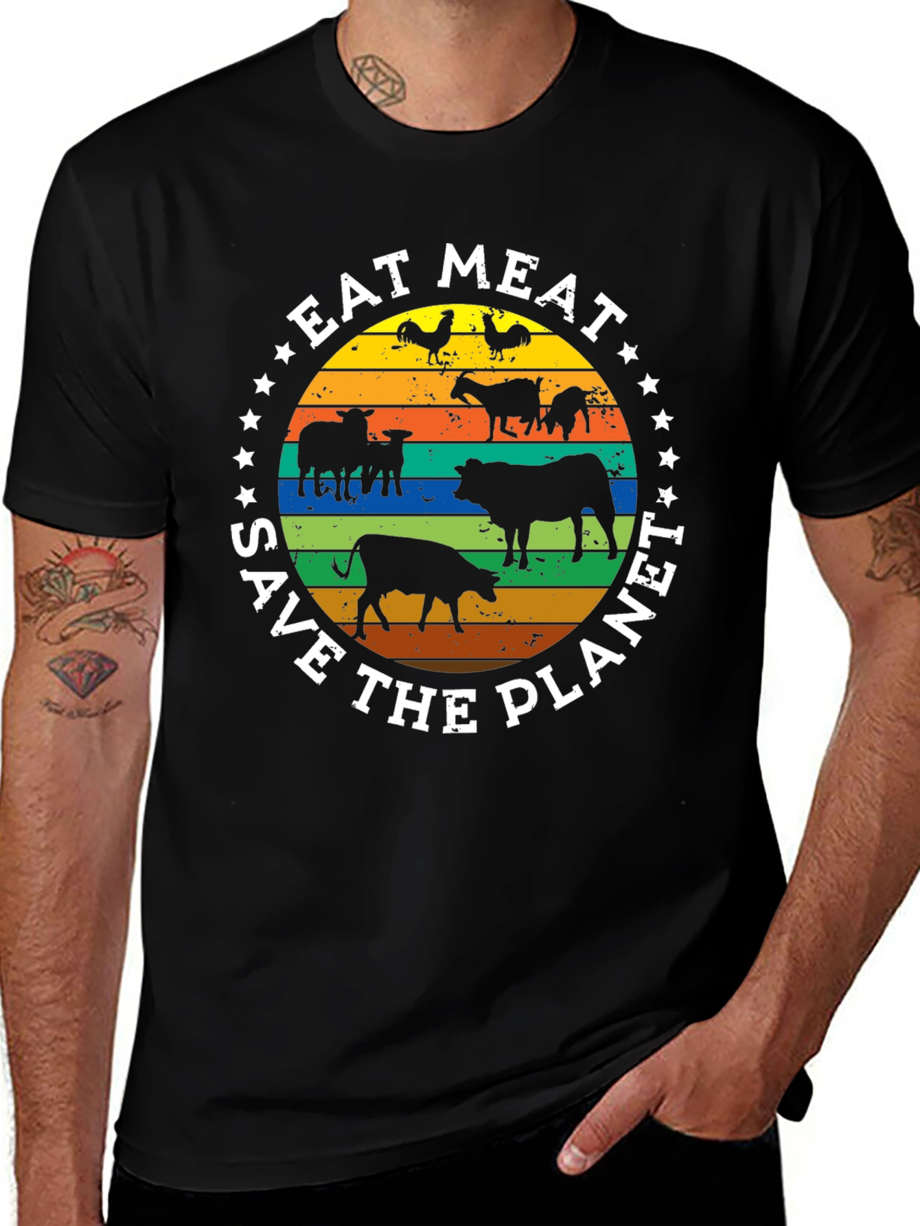 Eat Meat Save the Planet T-Shirt