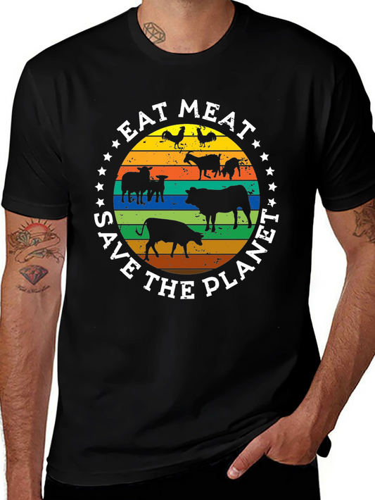 Eat Meat Save the Planet T-Shirt