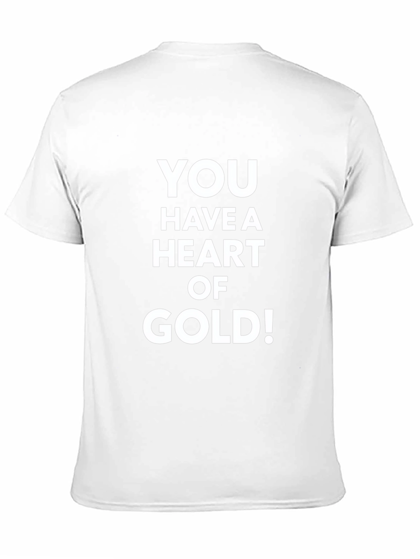 Heart of Gold Graphic Tee - Black