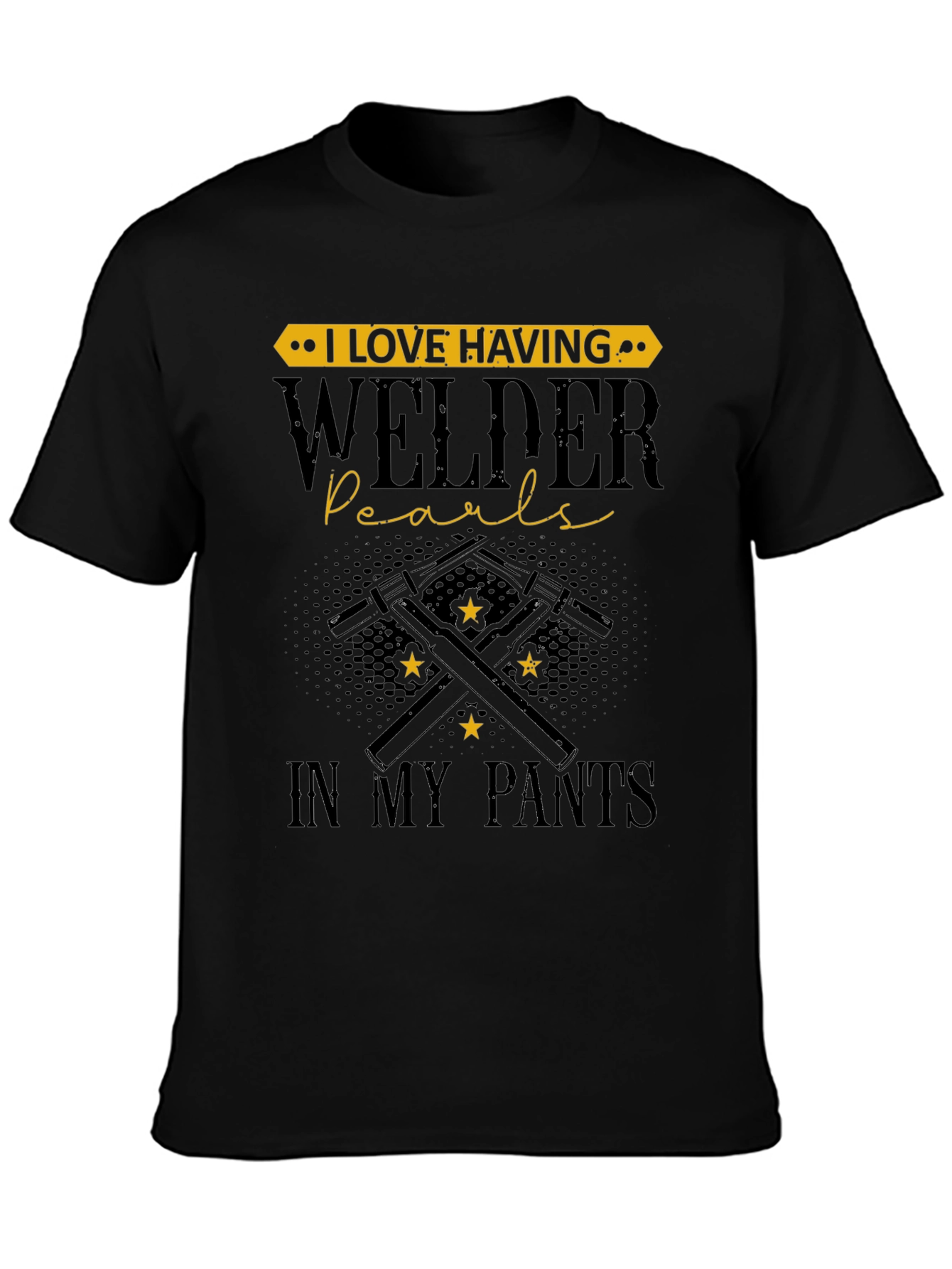Welder Pearls T-Shirt - Funny Welding Tee