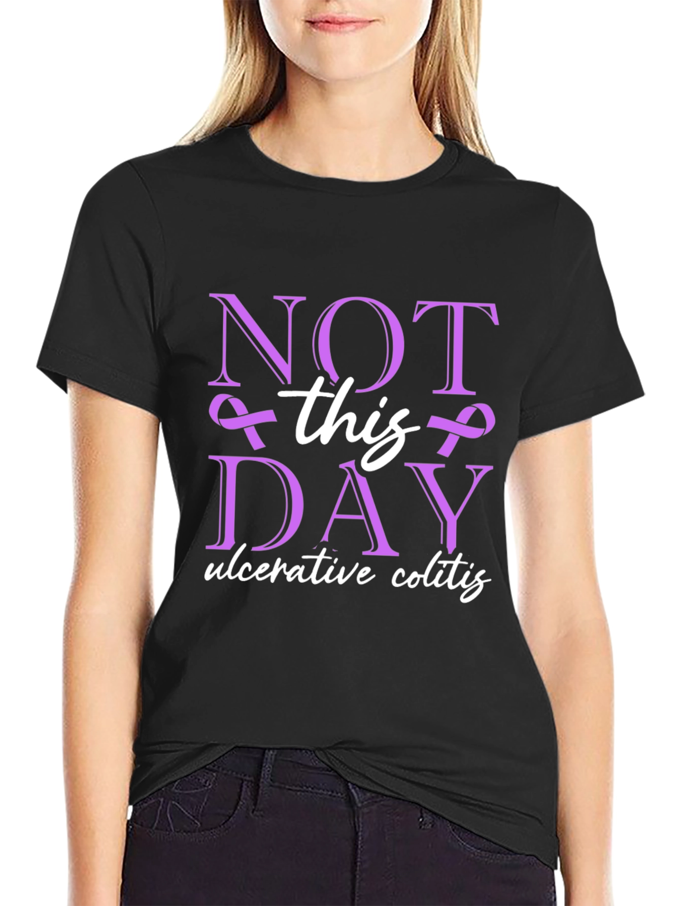 Ulcerative Colitis Awareness T-Shirt - Not This Day