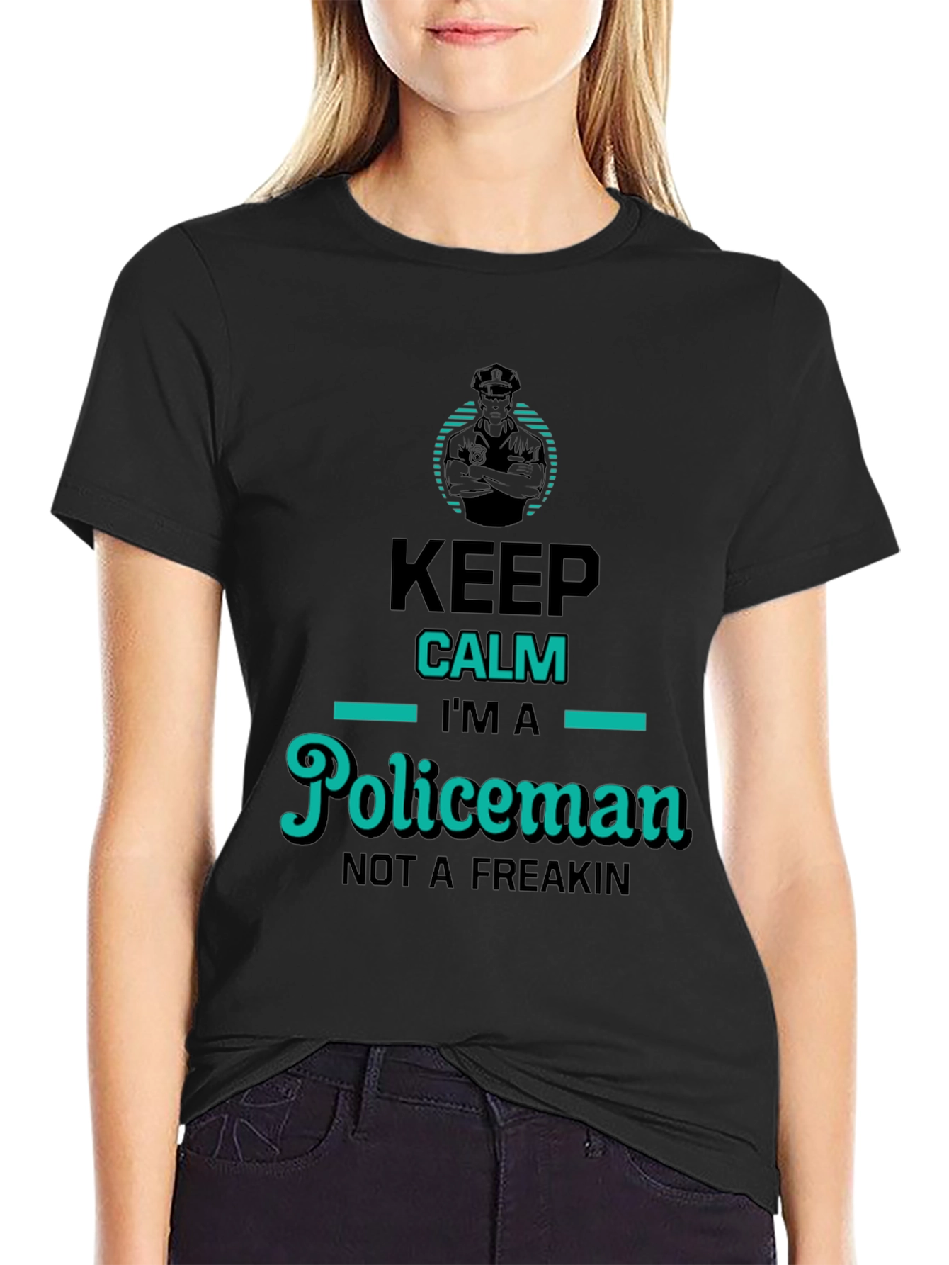 Keep Calm Im A Policeman T-Shirt