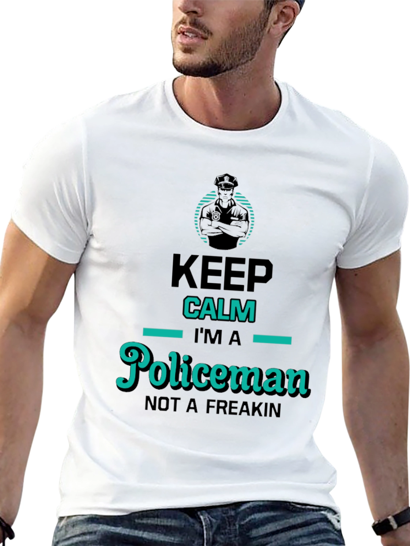 Keep Calm Im A Policeman T-Shirt