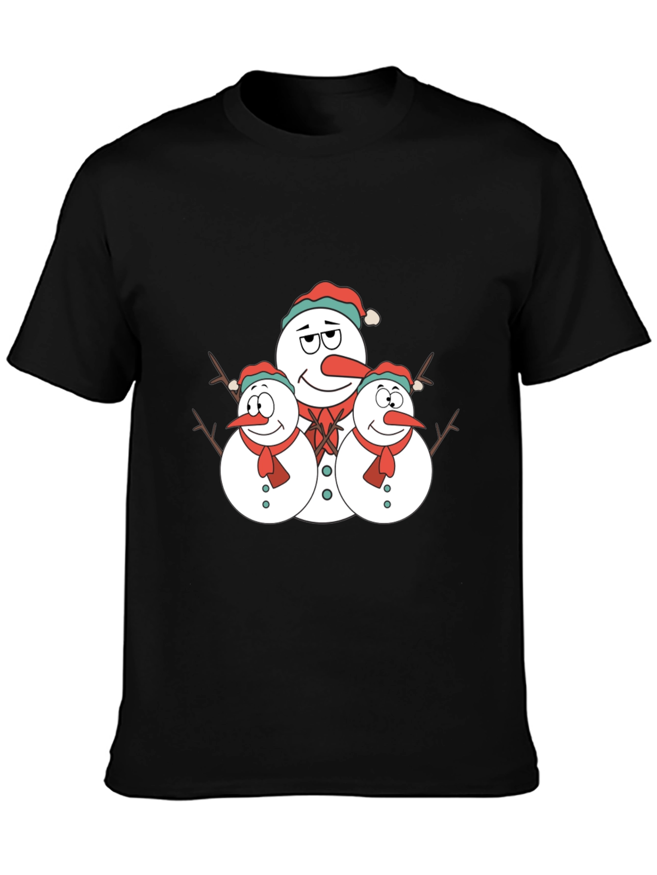 Festive Snowman T-Shirt - Holiday Fun!