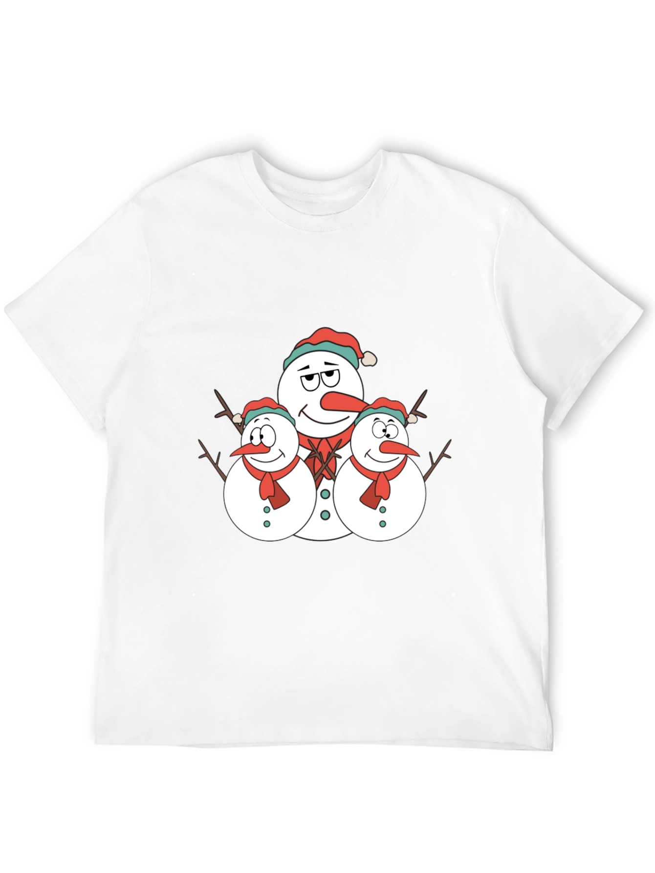 Festive Snowman T-Shirt - Holiday Fun!