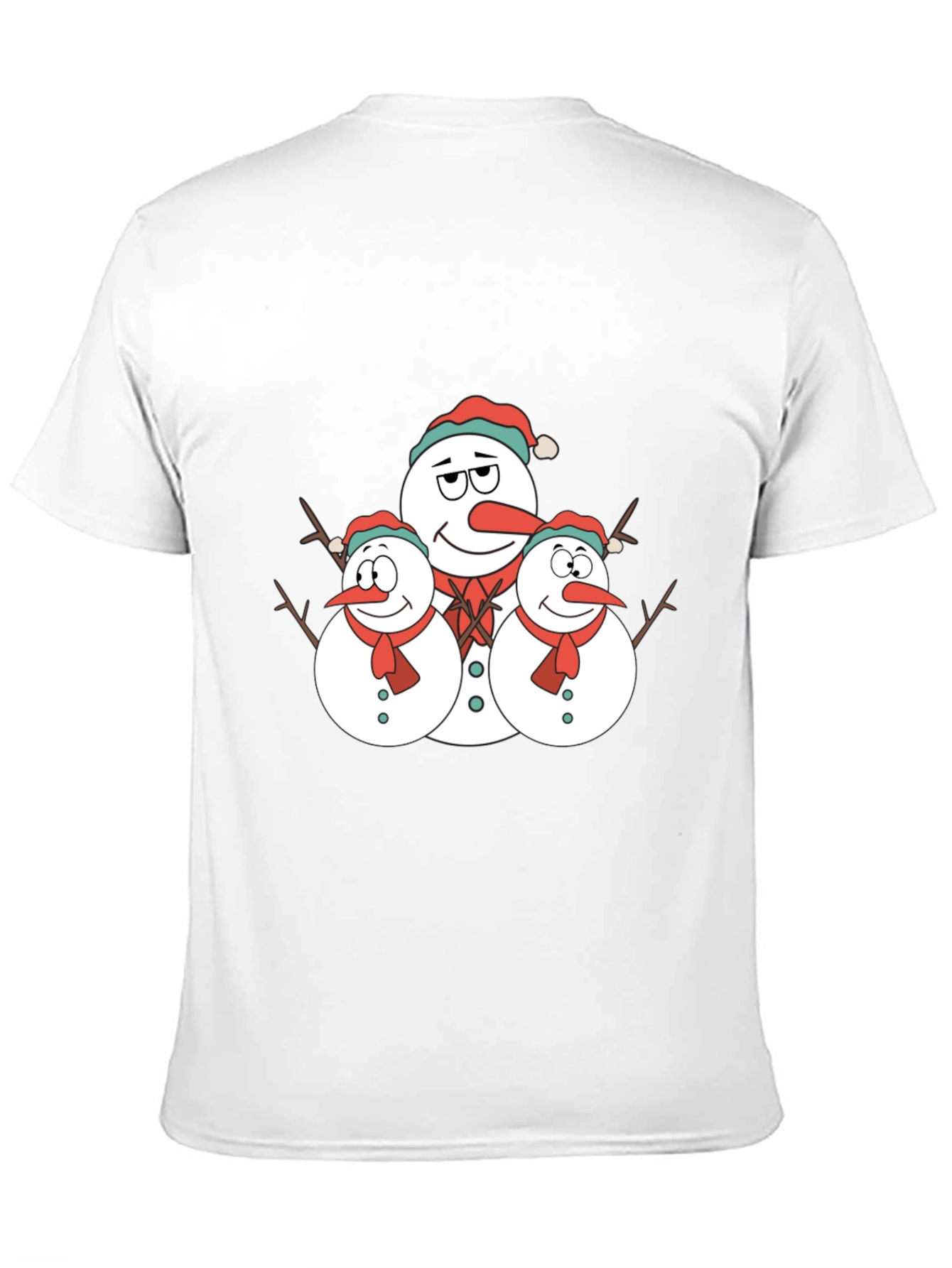 Festive Snowman T-Shirt - Holiday Fun!