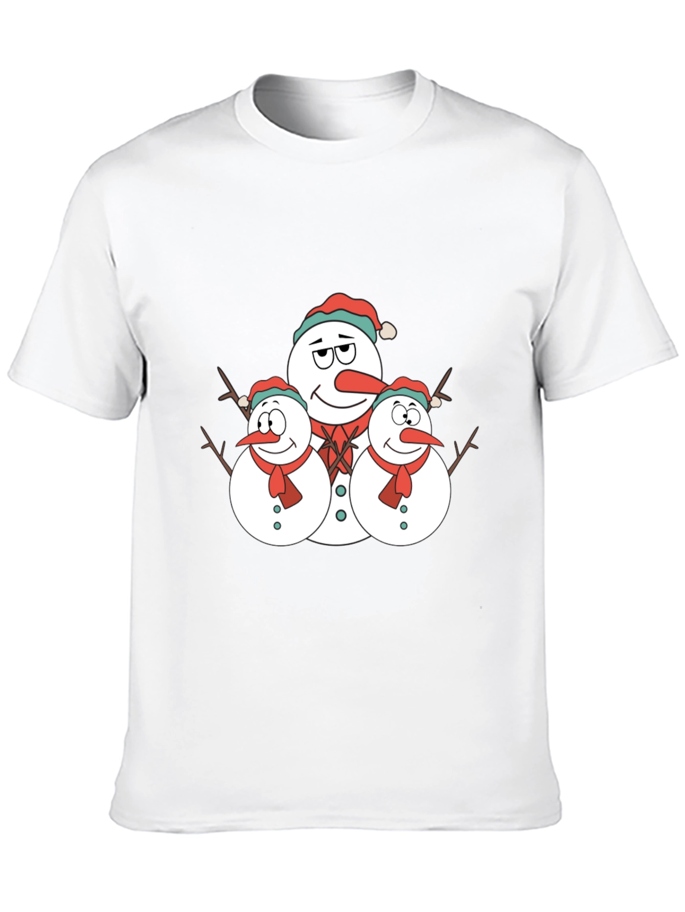 Festive Snowman T-Shirt - Holiday Fun!