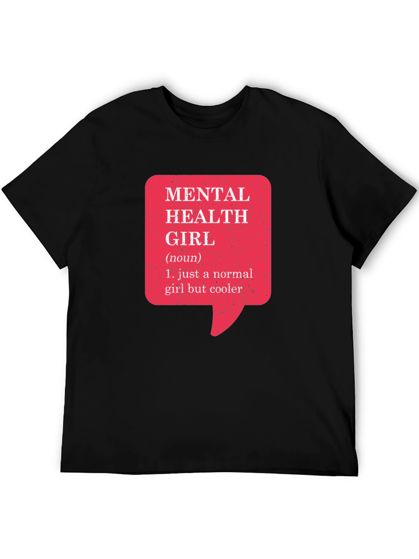 Mental Health Girl Definition T-Shirt