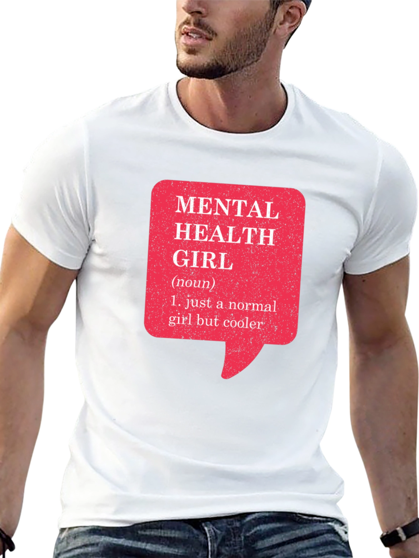 Mental Health Girl Definition T-Shirt