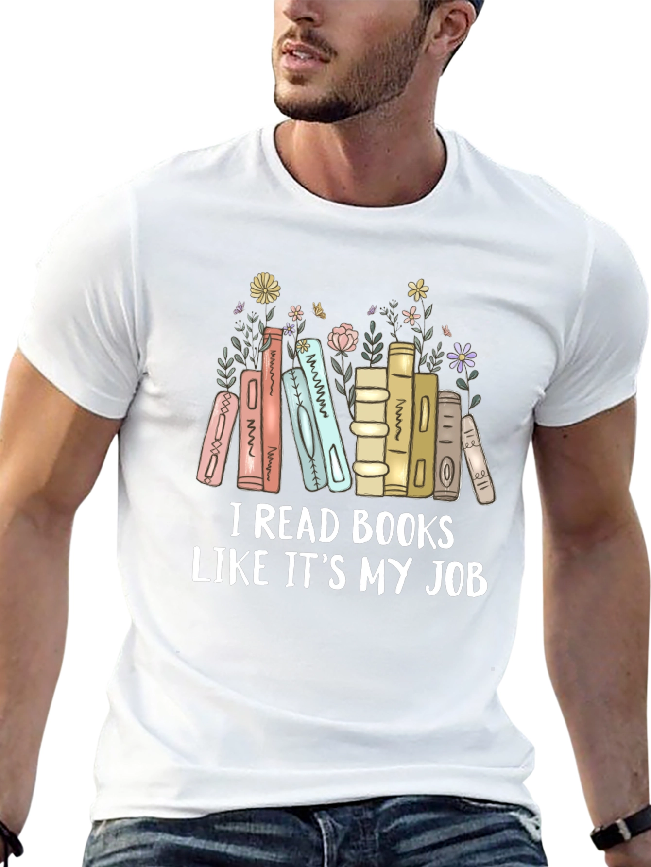 I Read Books Like Its My Job T-Shirt