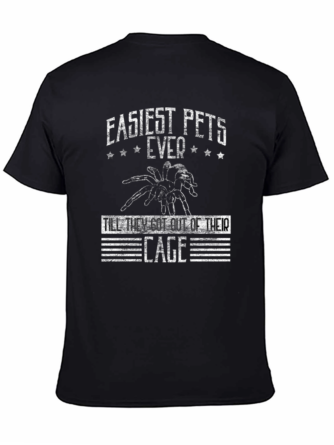 Easiest Pets Ever Tarantula Cage T-Shirt