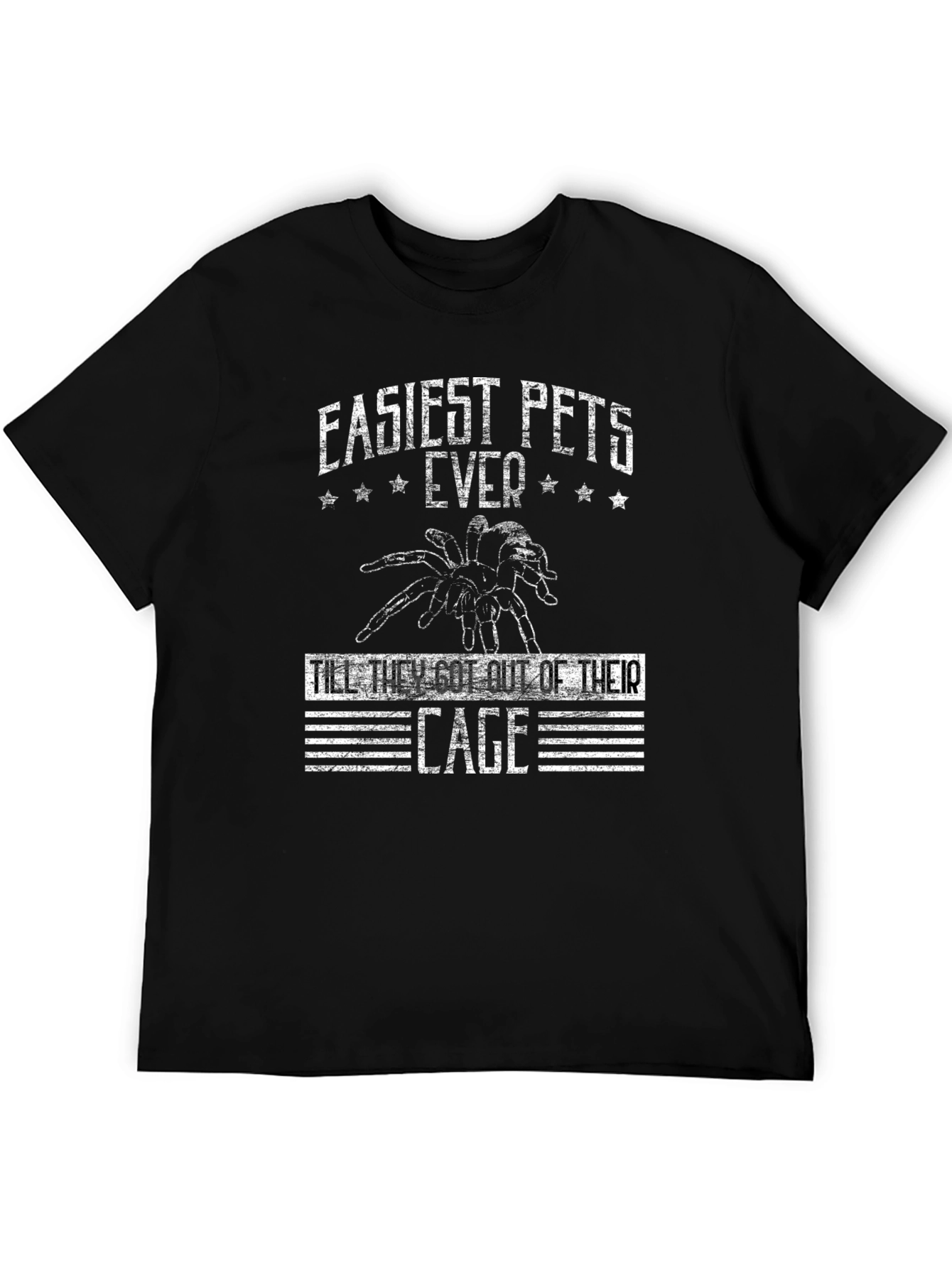 Easiest Pets Ever Tarantula Cage T-Shirt