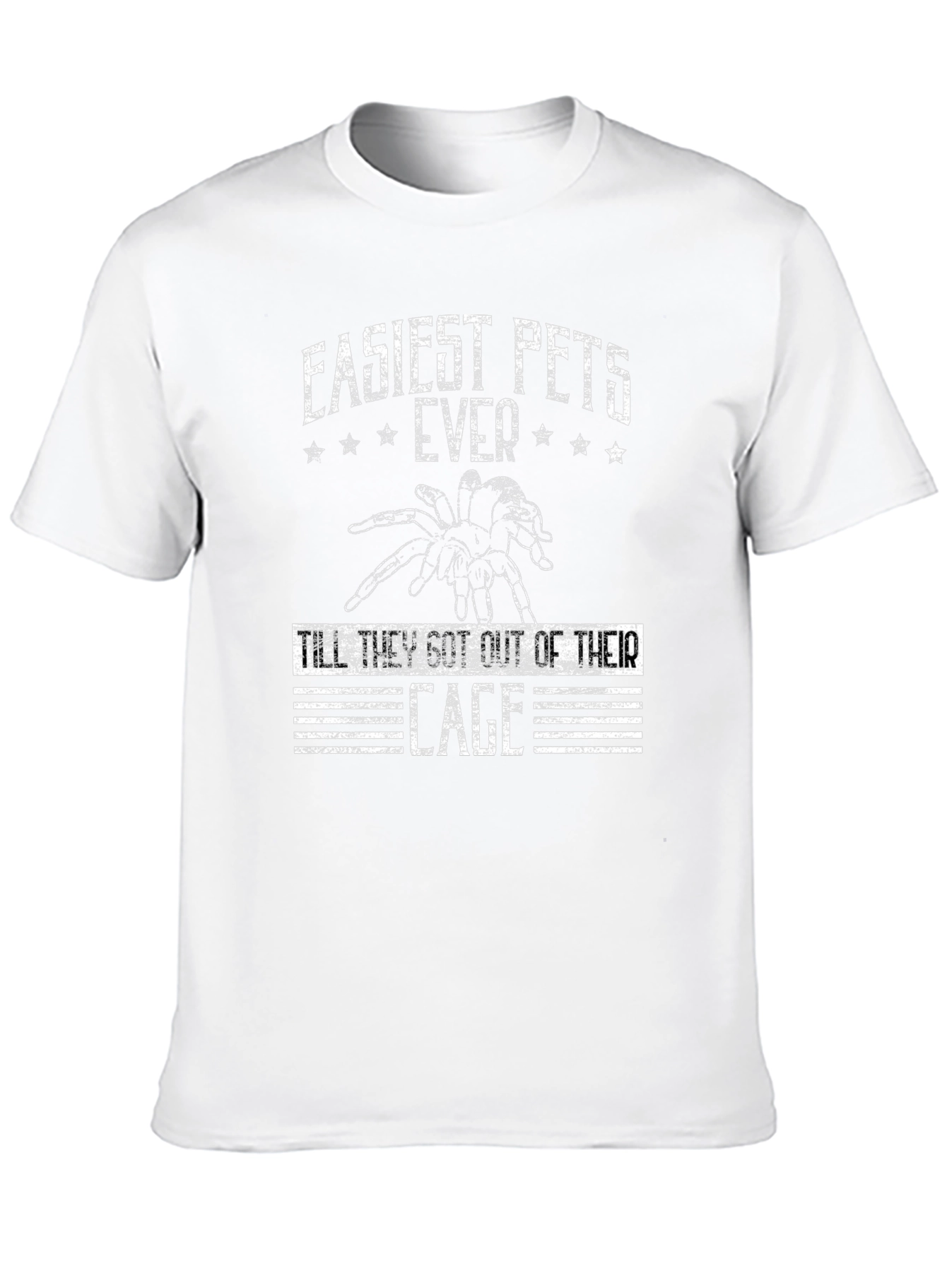 Easiest Pets Ever Tarantula Cage T-Shirt