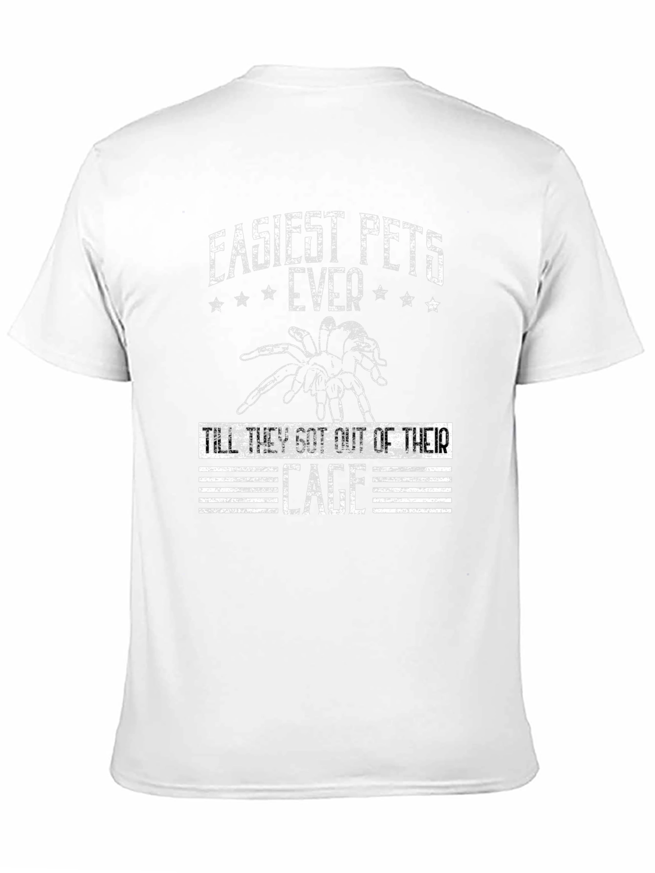 Easiest Pets Ever Tarantula Cage T-Shirt