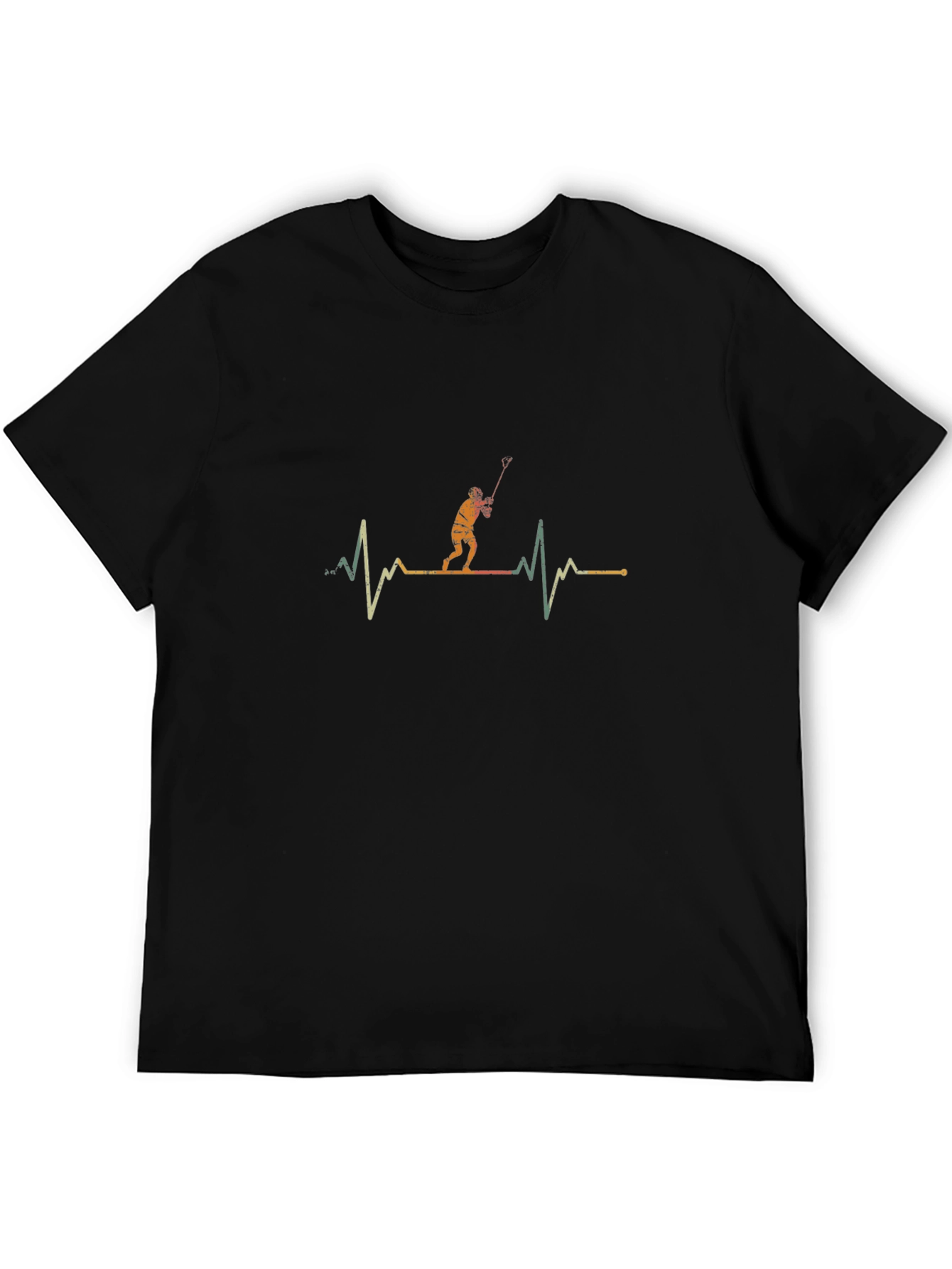 Kite Surfing Heartbeat T-Shirt