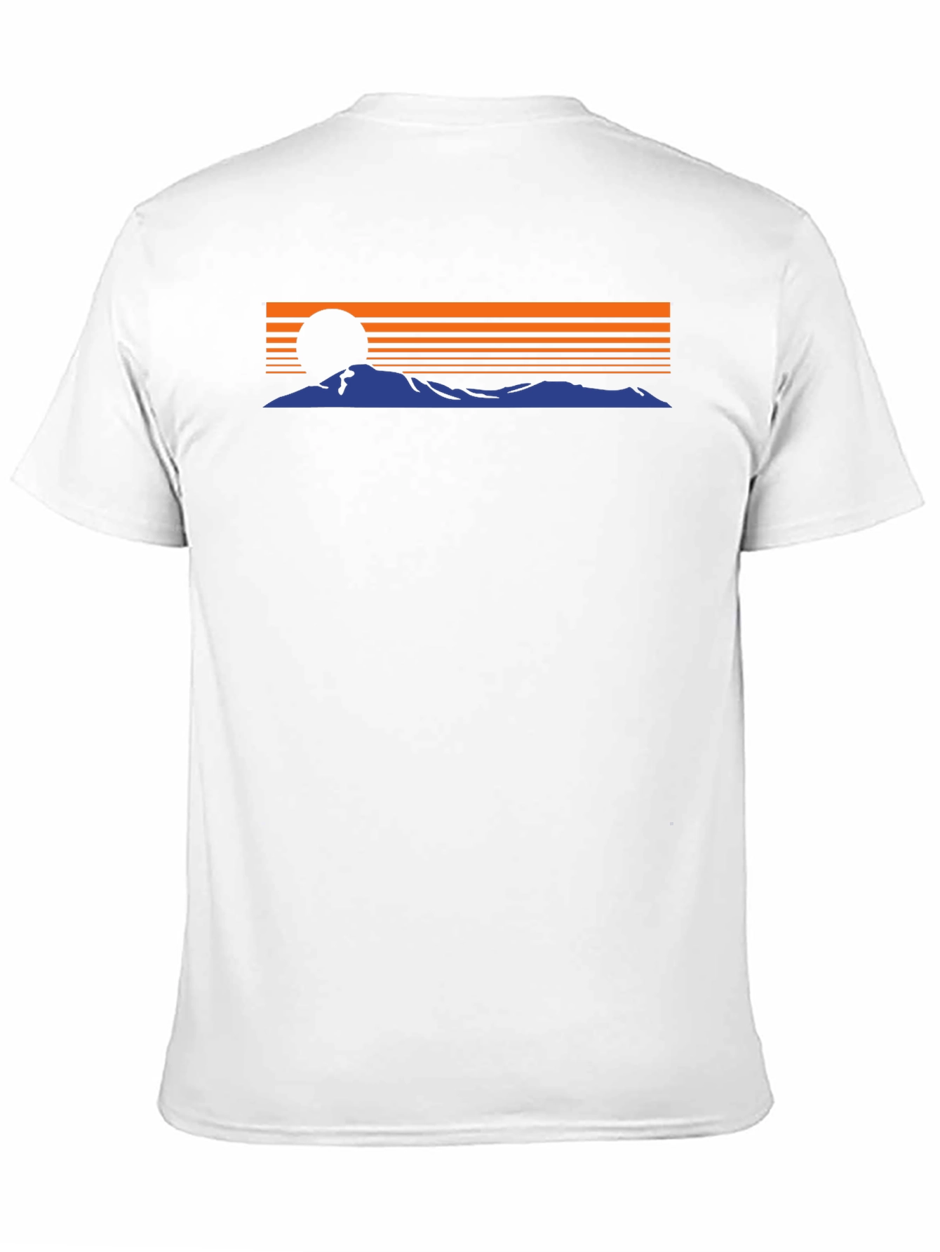 Retro Sunset Graphic Tee - Classic Black Shirt