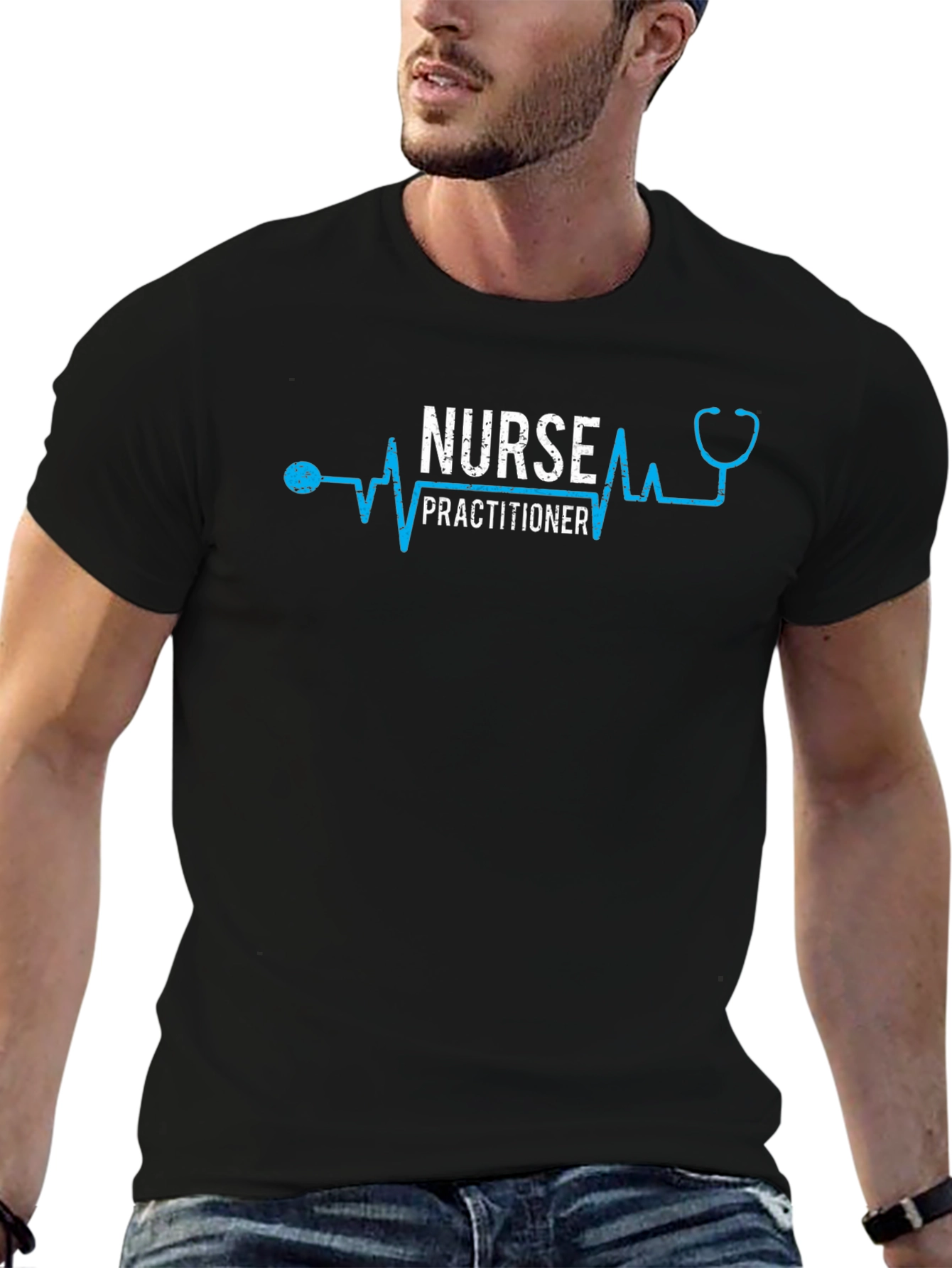 Nurse Practitioner Heartbeat T-Shirt