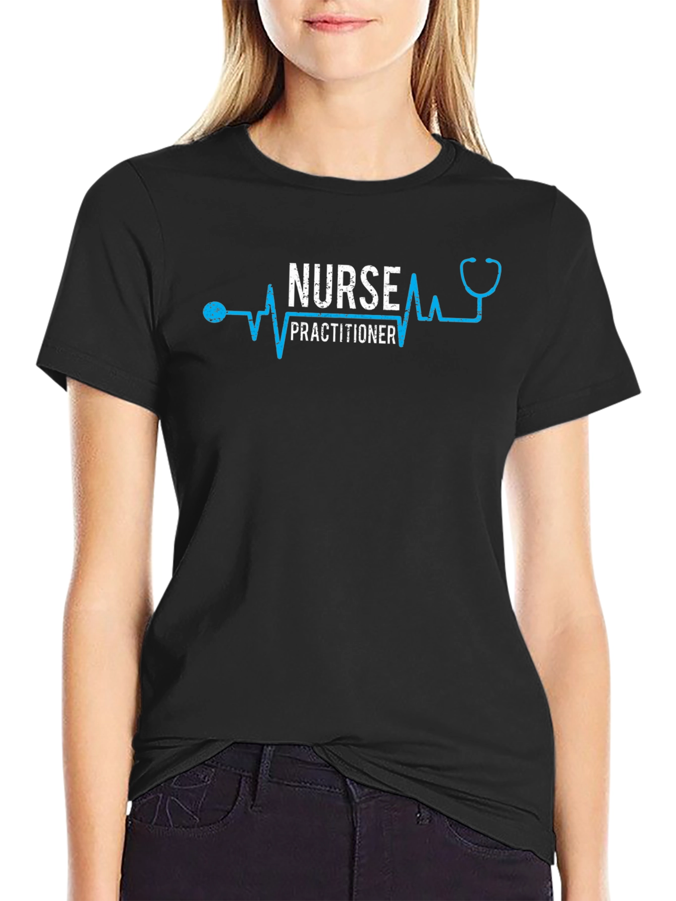 Nurse Practitioner Heartbeat T-Shirt