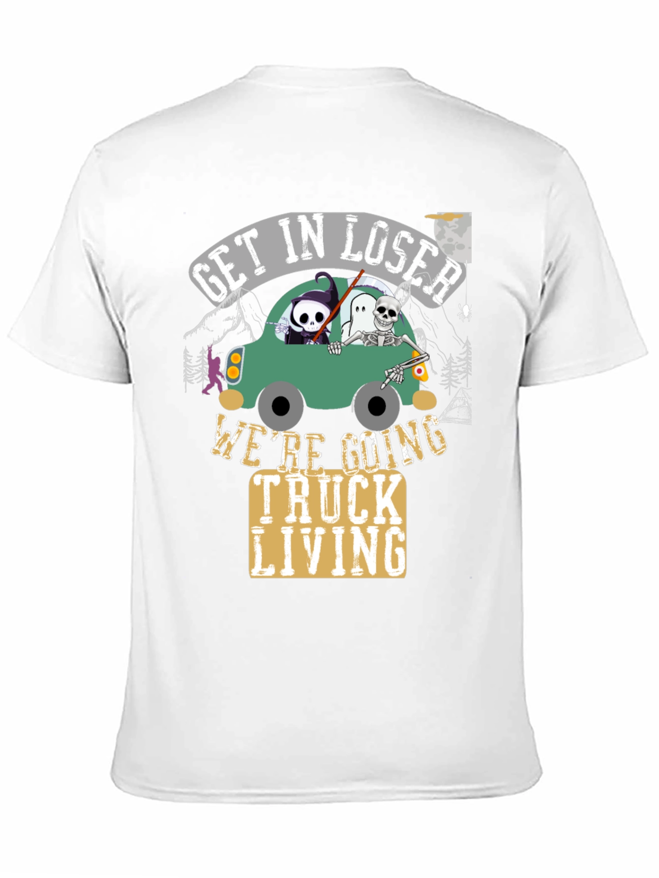 Get In Loser Halloween Graphic T-Shirt