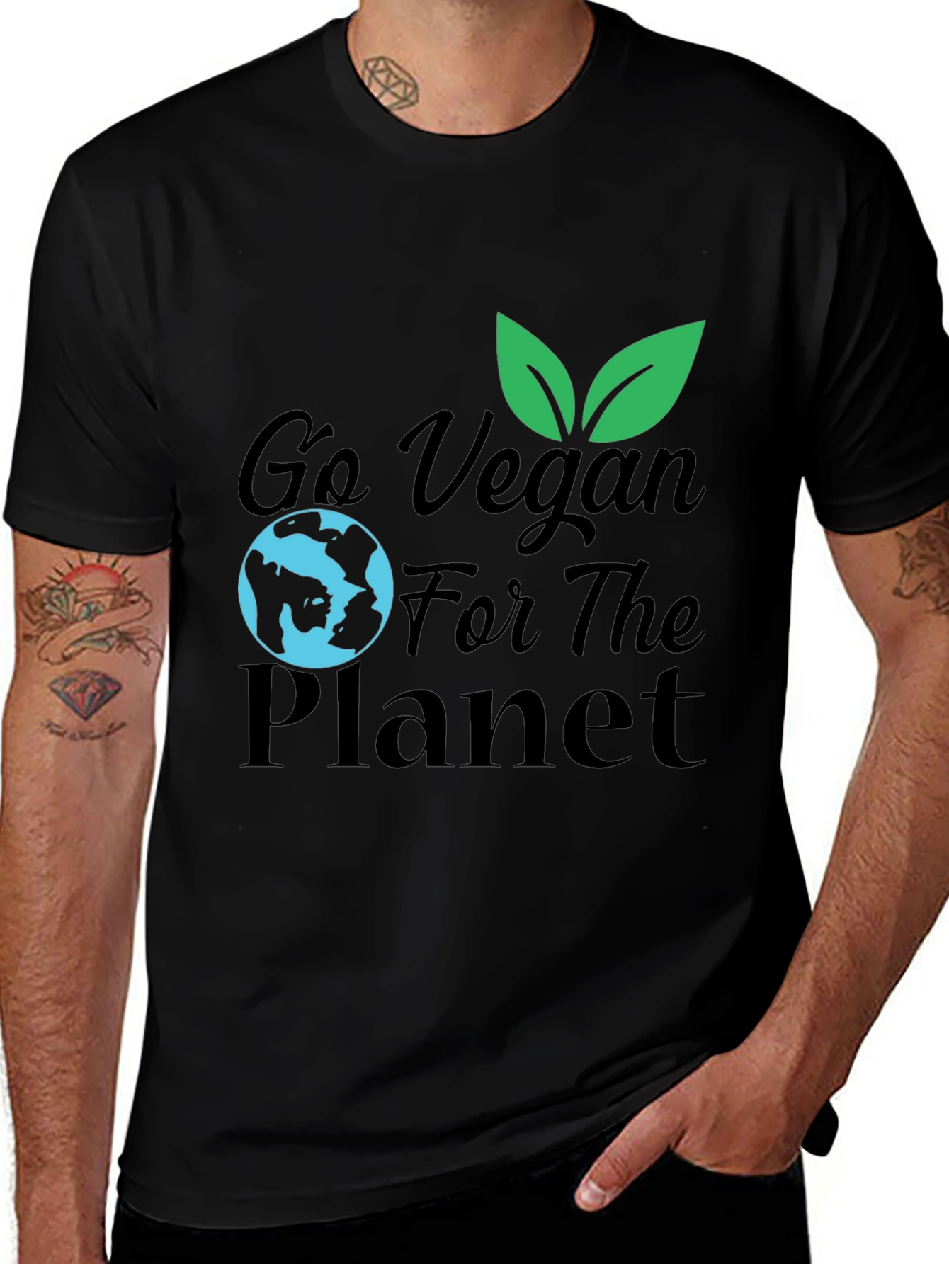 Go Vegan for the Planet T-Shirt