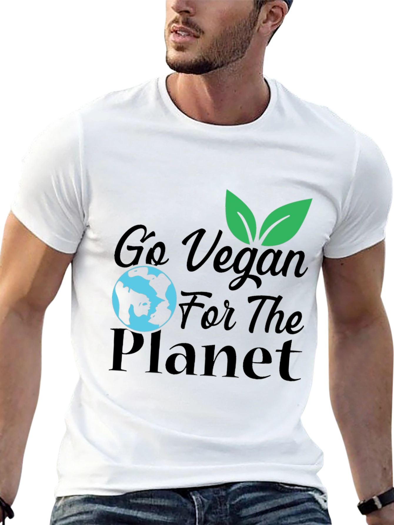 Go Vegan for the Planet T-Shirt