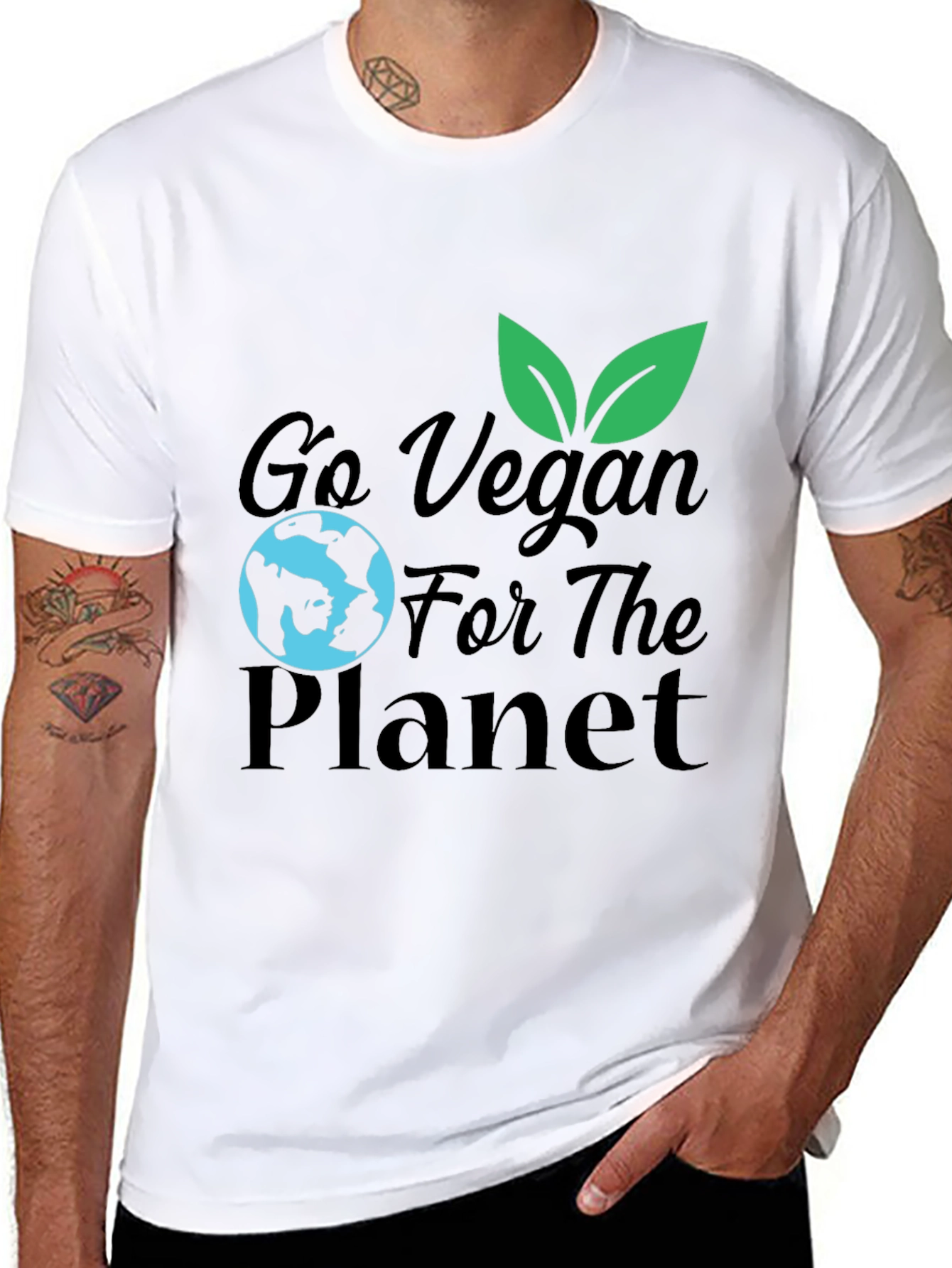 Go Vegan for the Planet T-Shirt