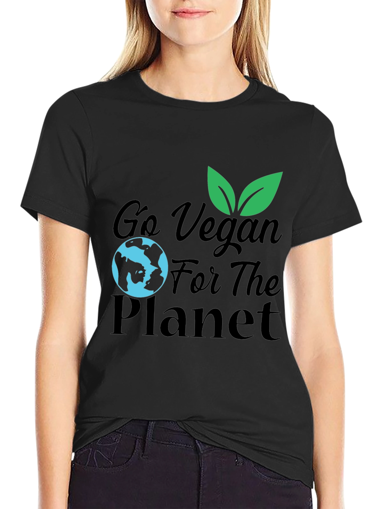 Go Vegan for the Planet T-Shirt