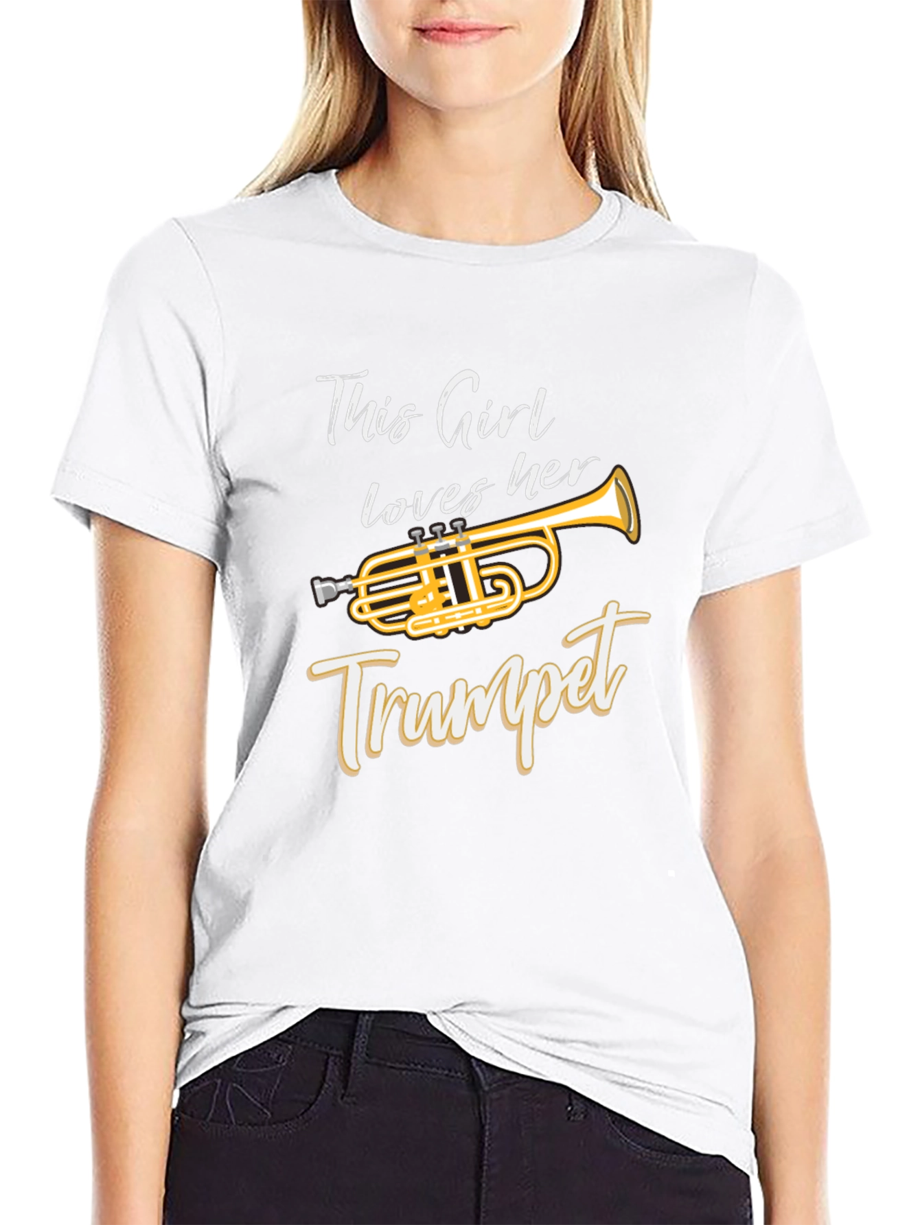This Girl Loves Her Trumpet T-Shirt