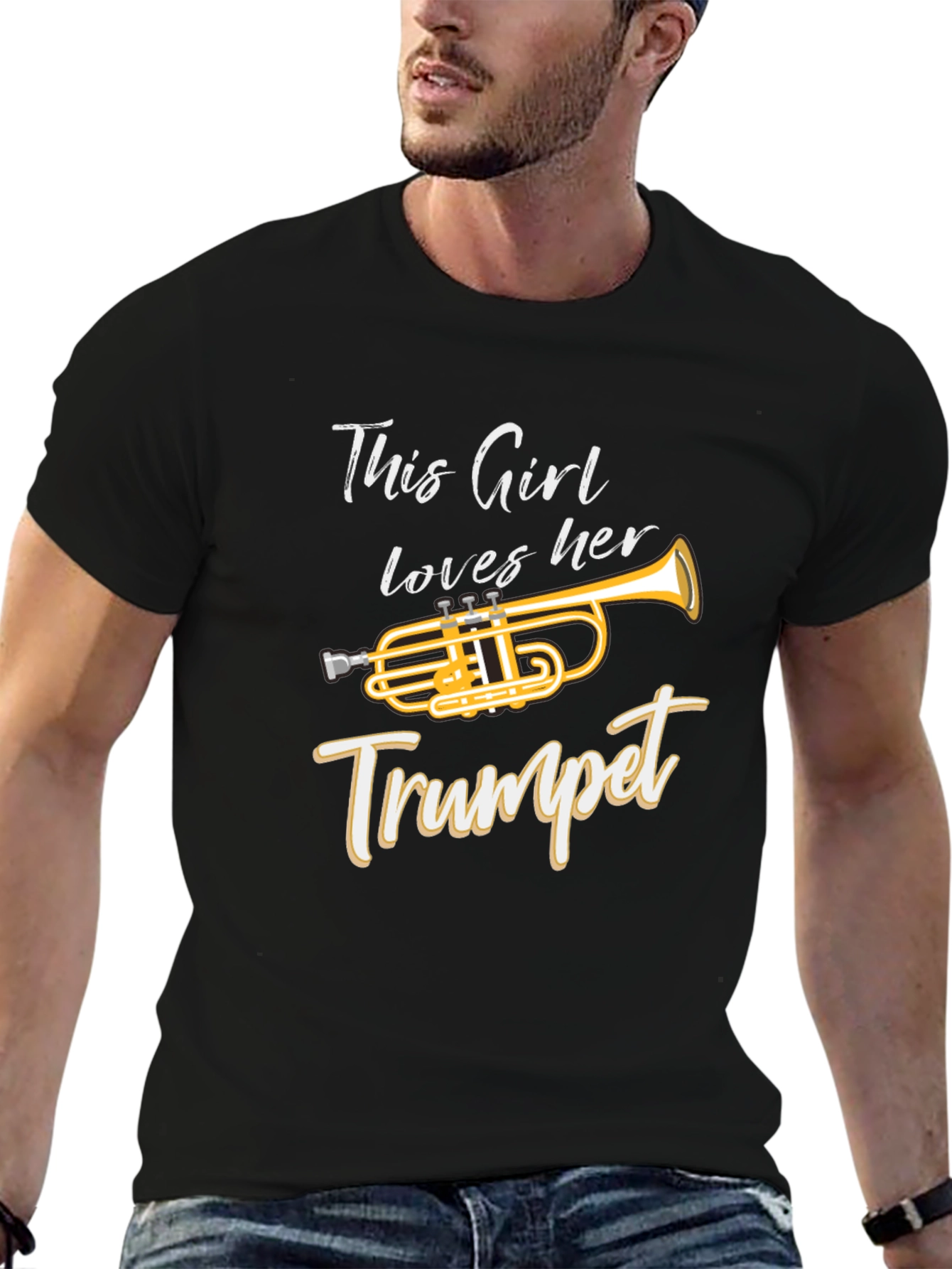 This Girl Loves Her Trumpet T-Shirt