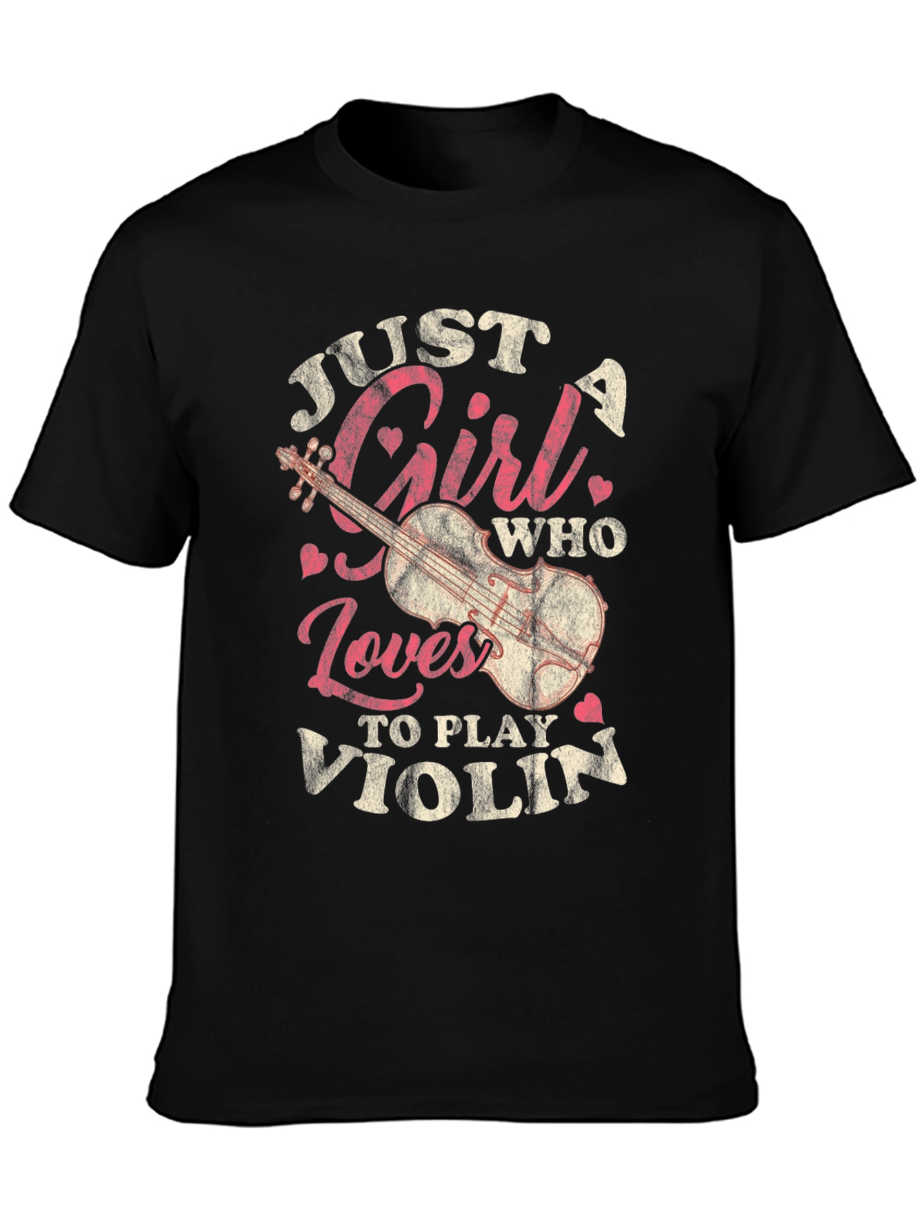 Just A Girl Who Loves To Play Violin T-Shirt