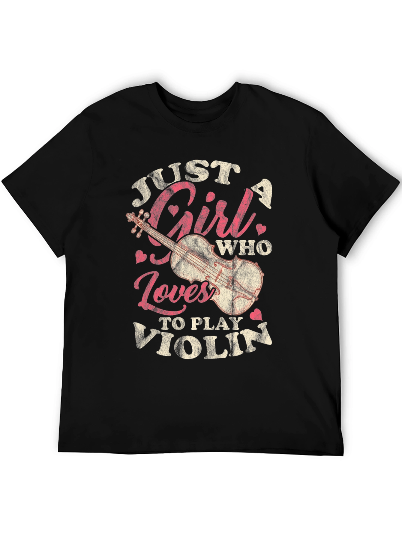 Just A Girl Who Loves To Play Violin T-Shirt