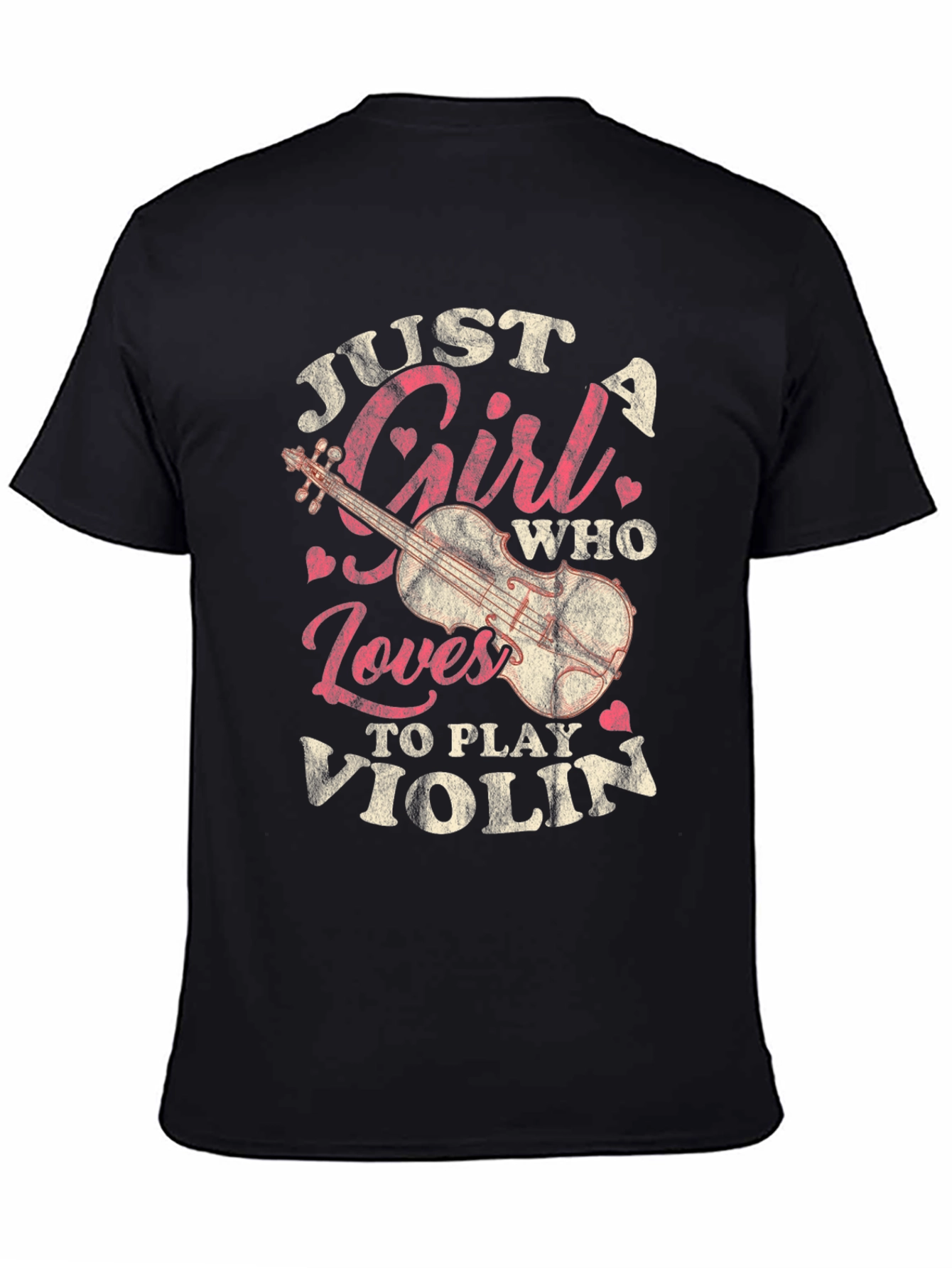 Just A Girl Who Loves To Play Violin T-Shirt