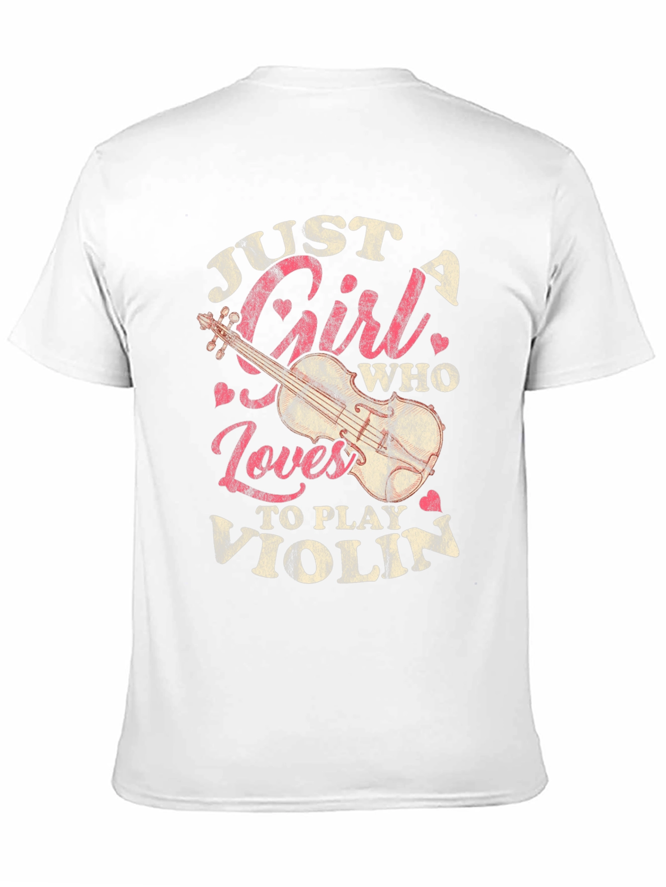 Just A Girl Who Loves To Play Violin T-Shirt