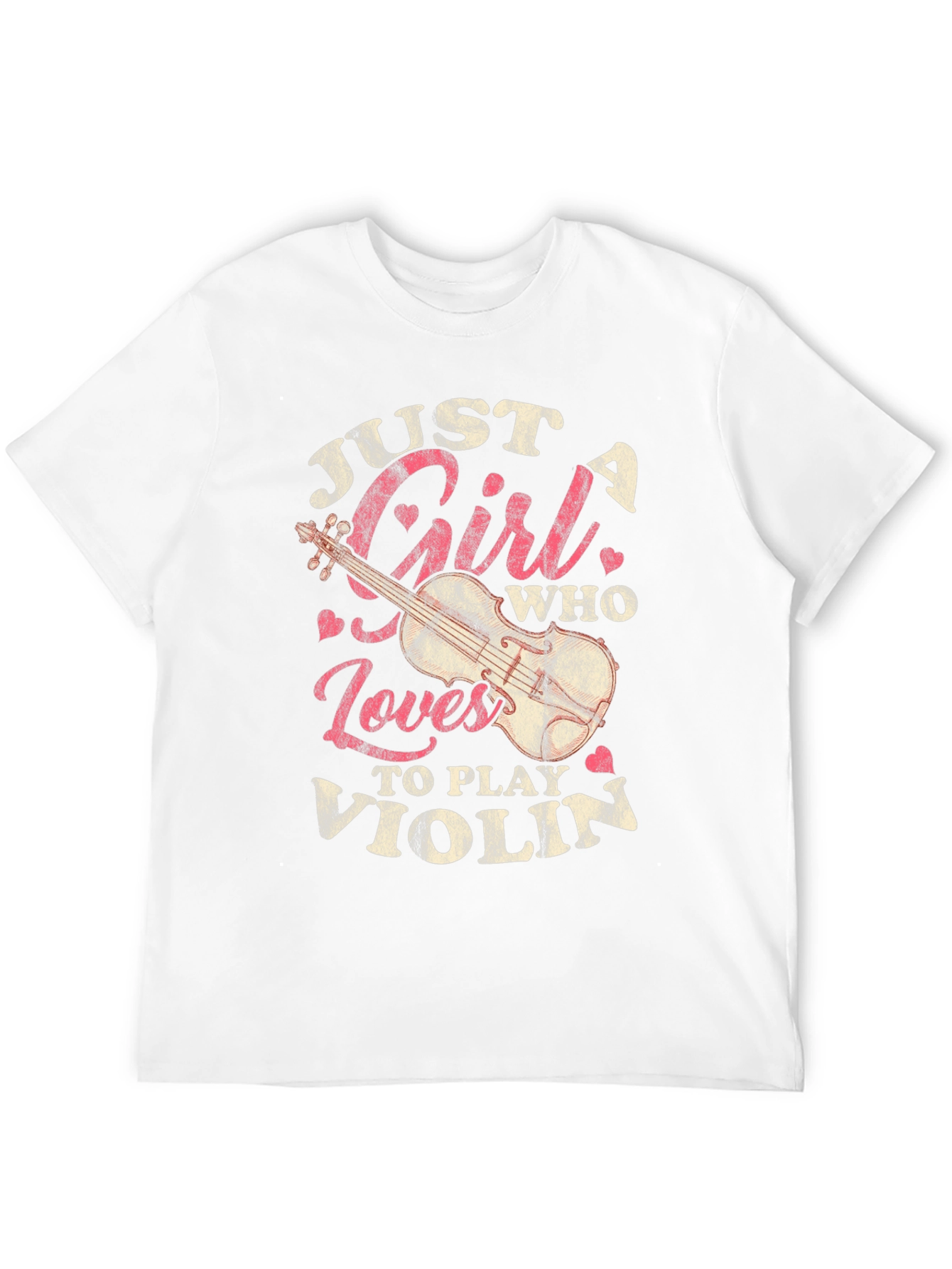 Just A Girl Who Loves To Play Violin T-Shirt