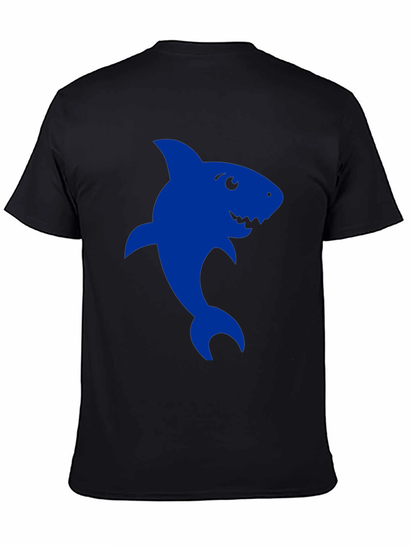 Shark Graphic Tee - Mens Black T-Shirt