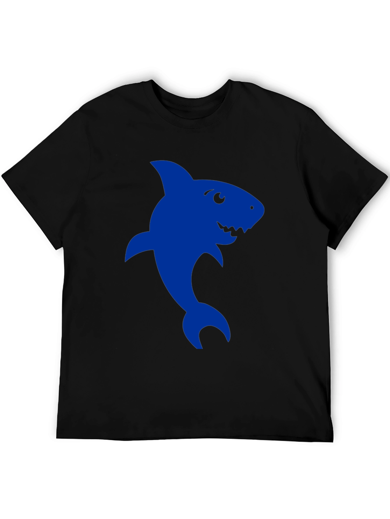 Shark Graphic Tee - Mens Black T-Shirt