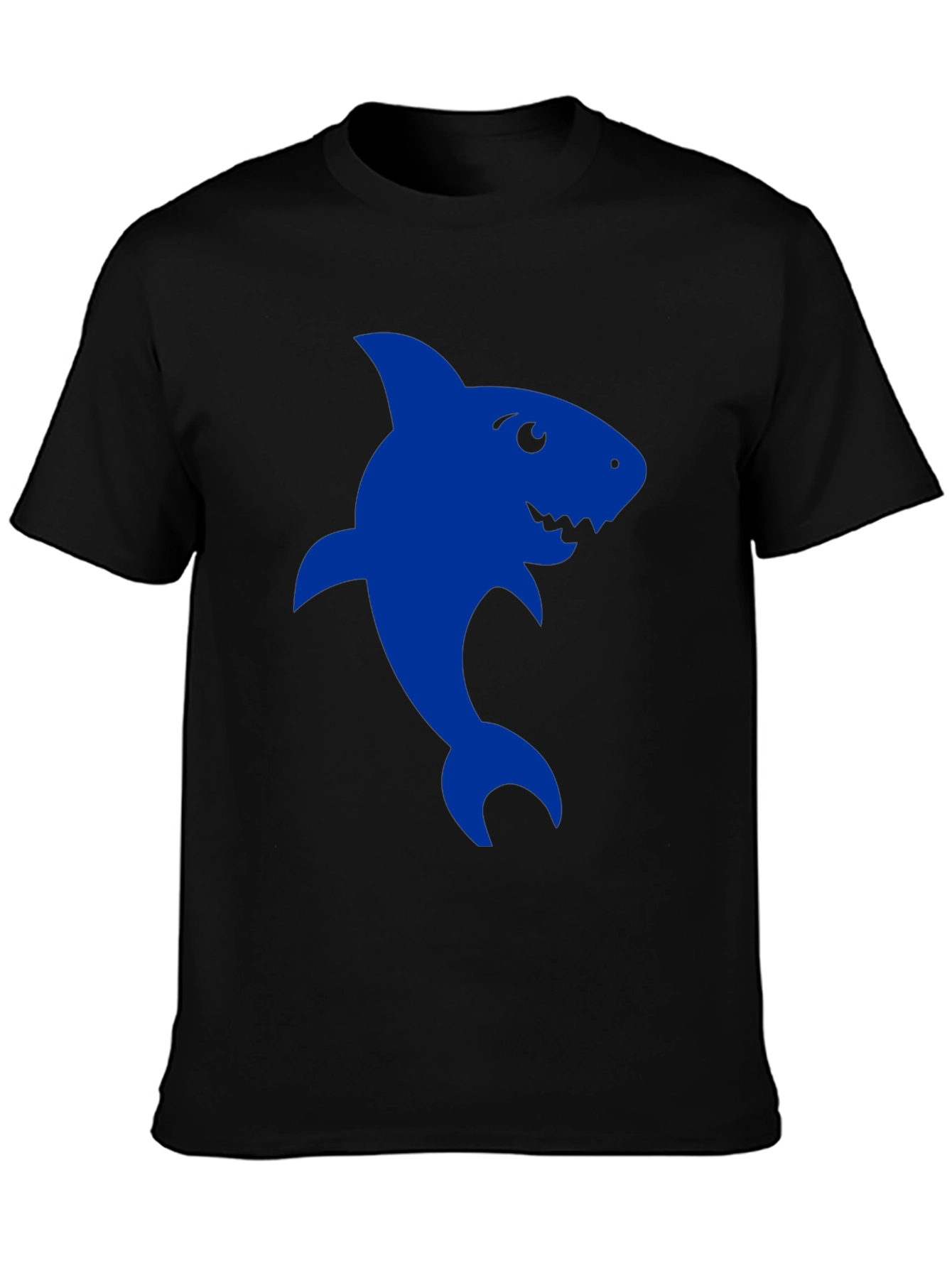 Shark Graphic Tee - Mens Black T-Shirt