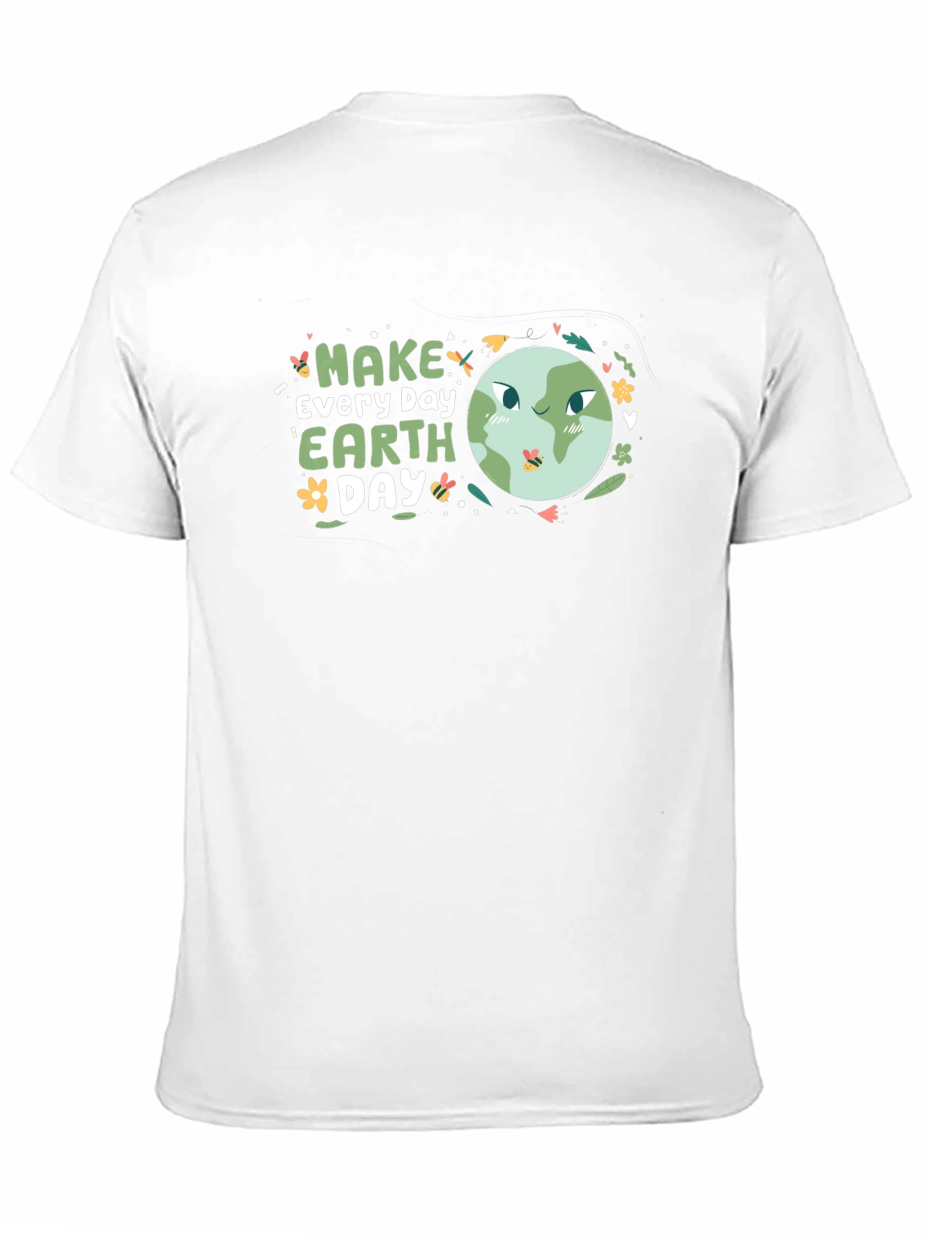 Earth Day T-Shirt - Black Graphic Tee