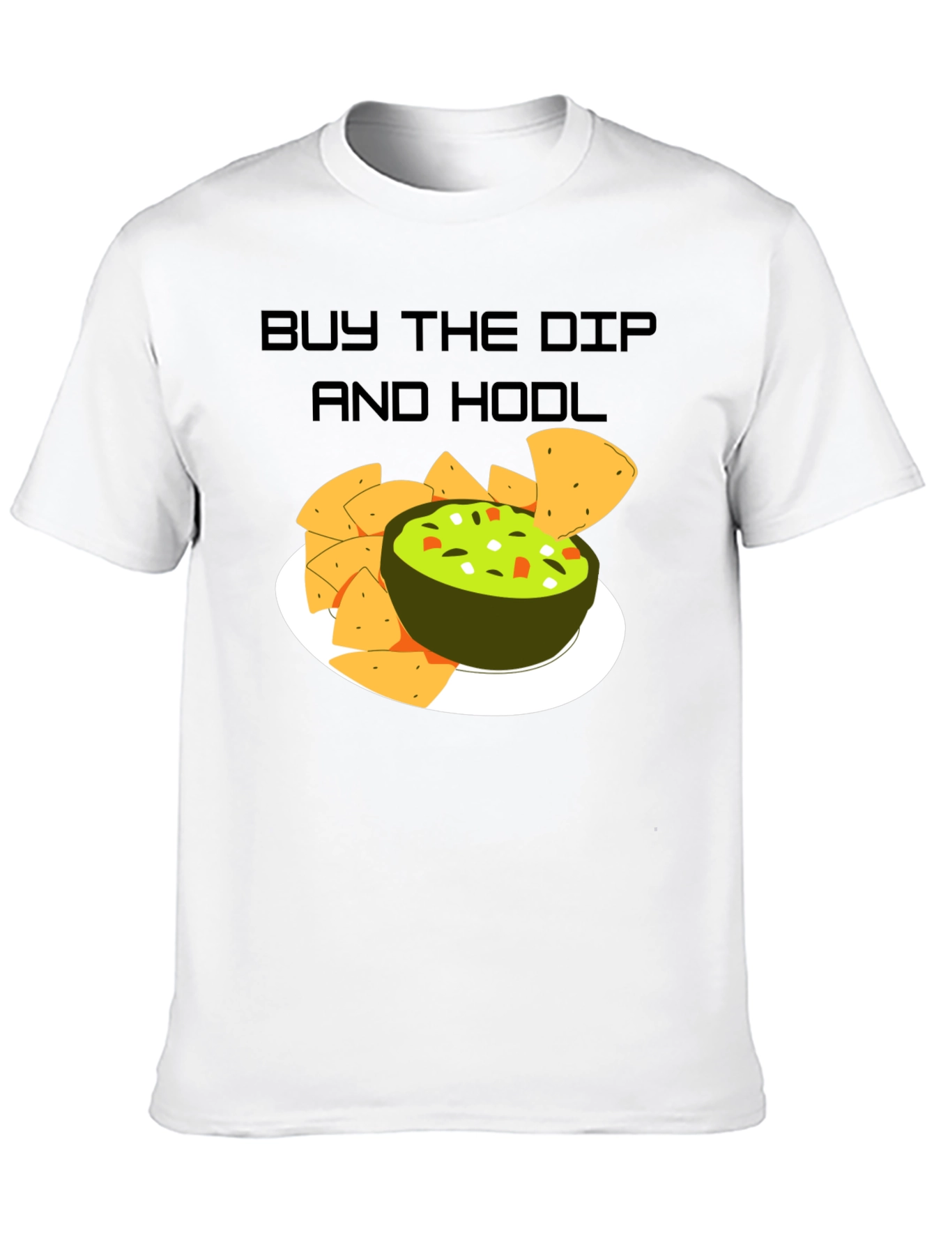 Buy The Dip & HODL Graphic T-Shirt