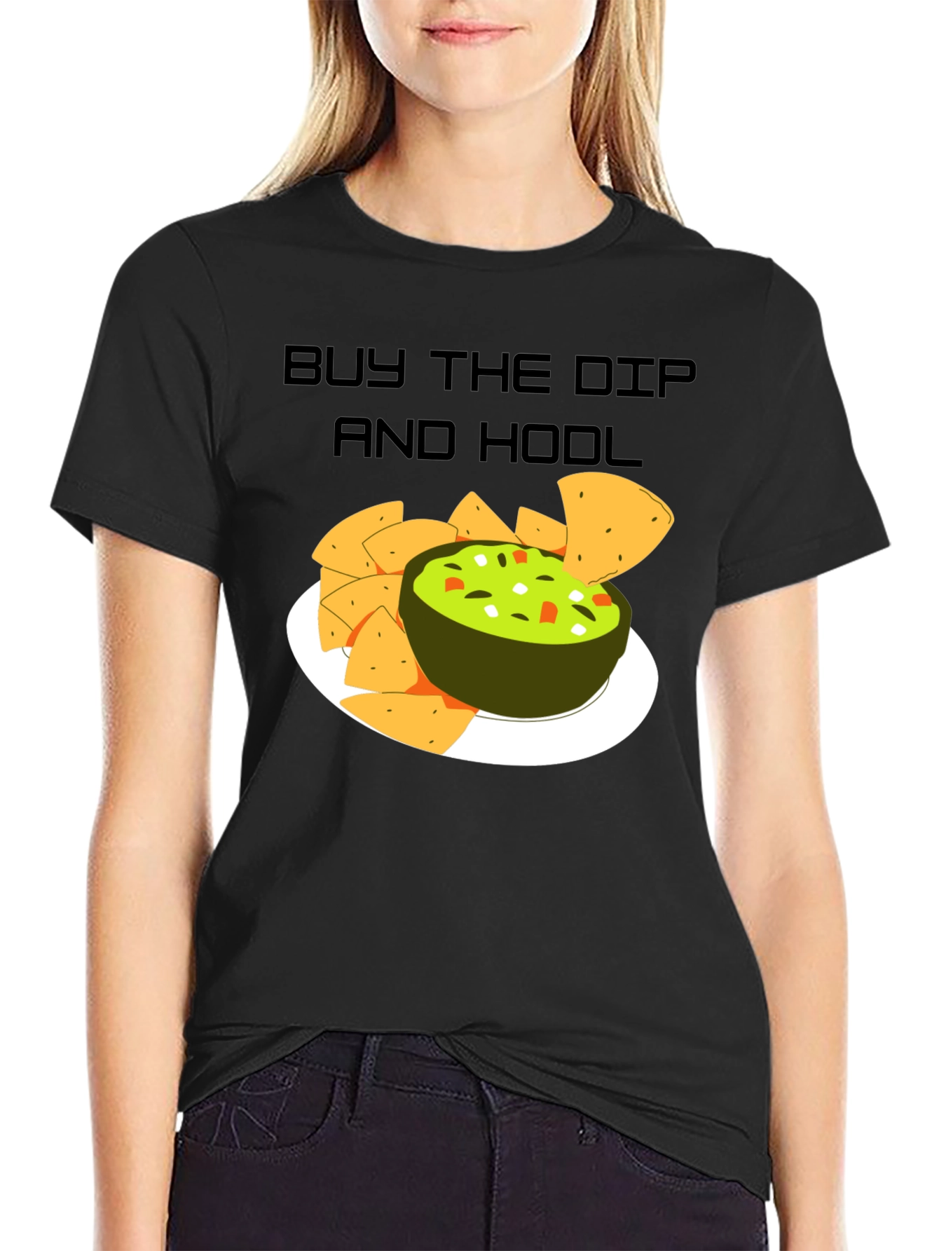 Buy The Dip & HODL Graphic T-Shirt