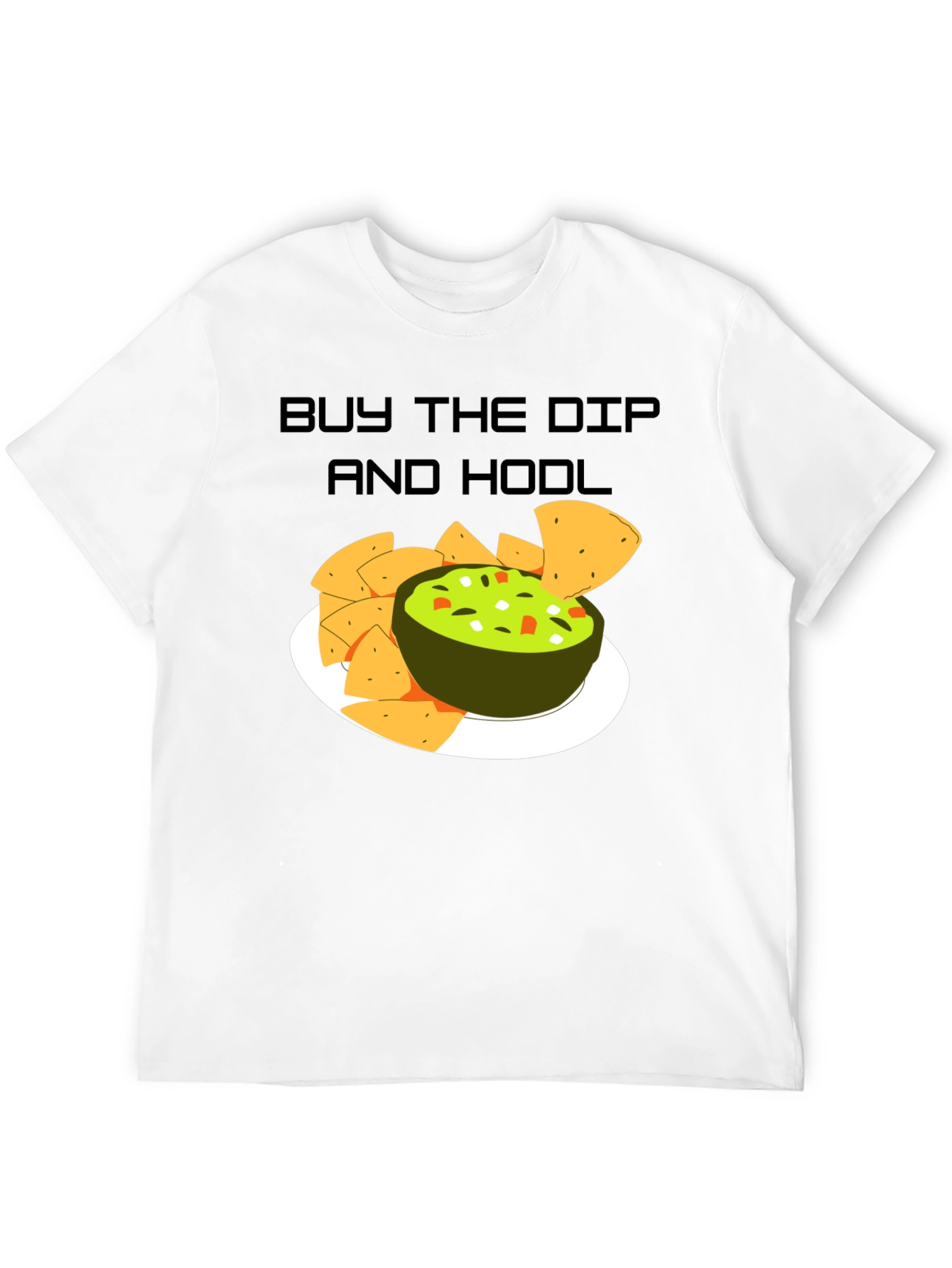 Buy The Dip & HODL Graphic T-Shirt