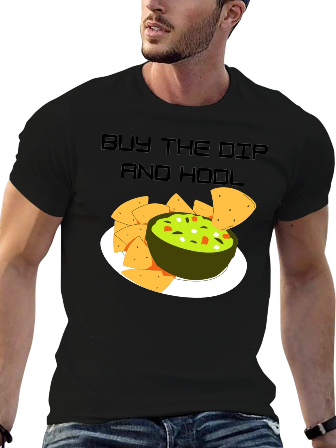 Buy The Dip & HODL Graphic T-Shirt
